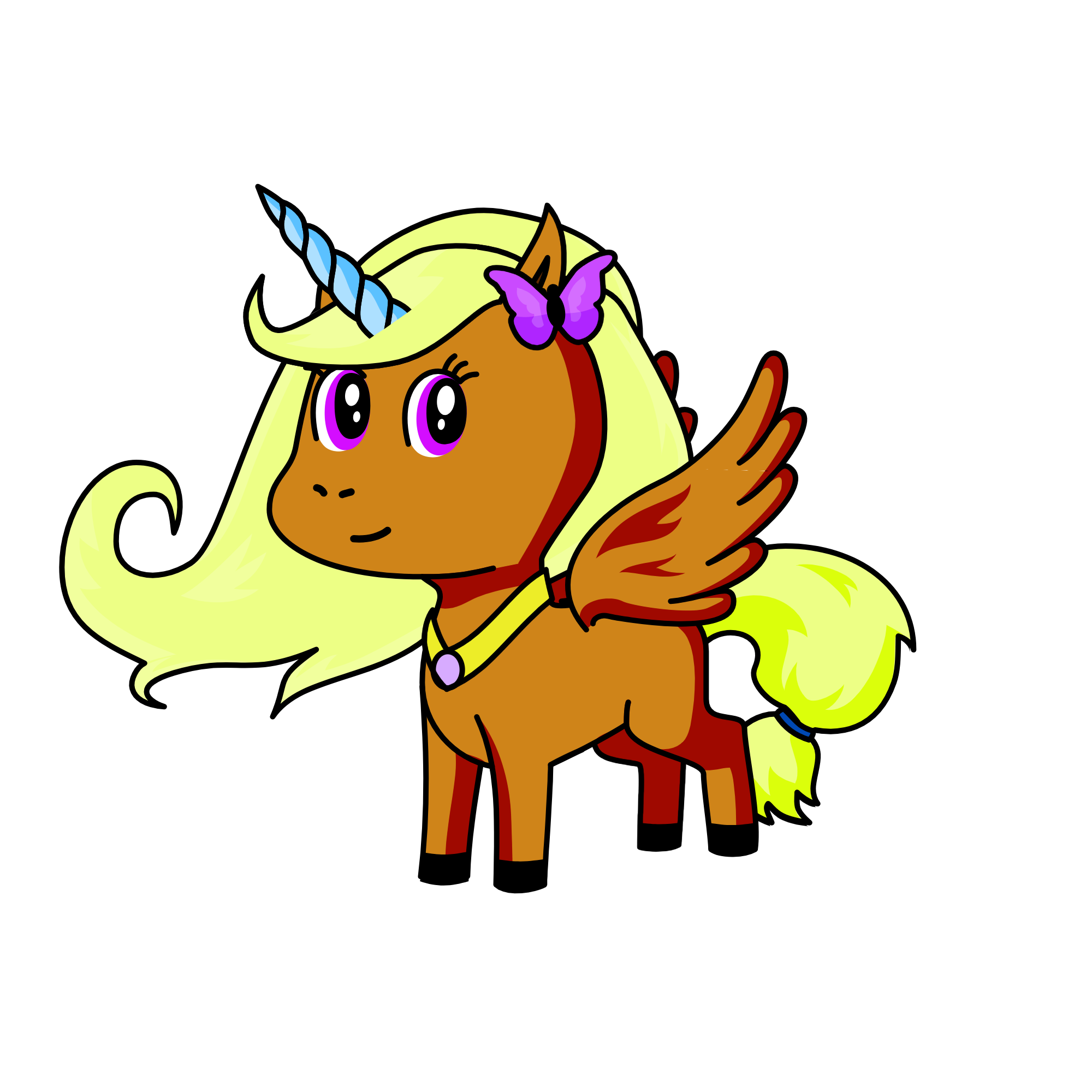 Mud, the unicorn