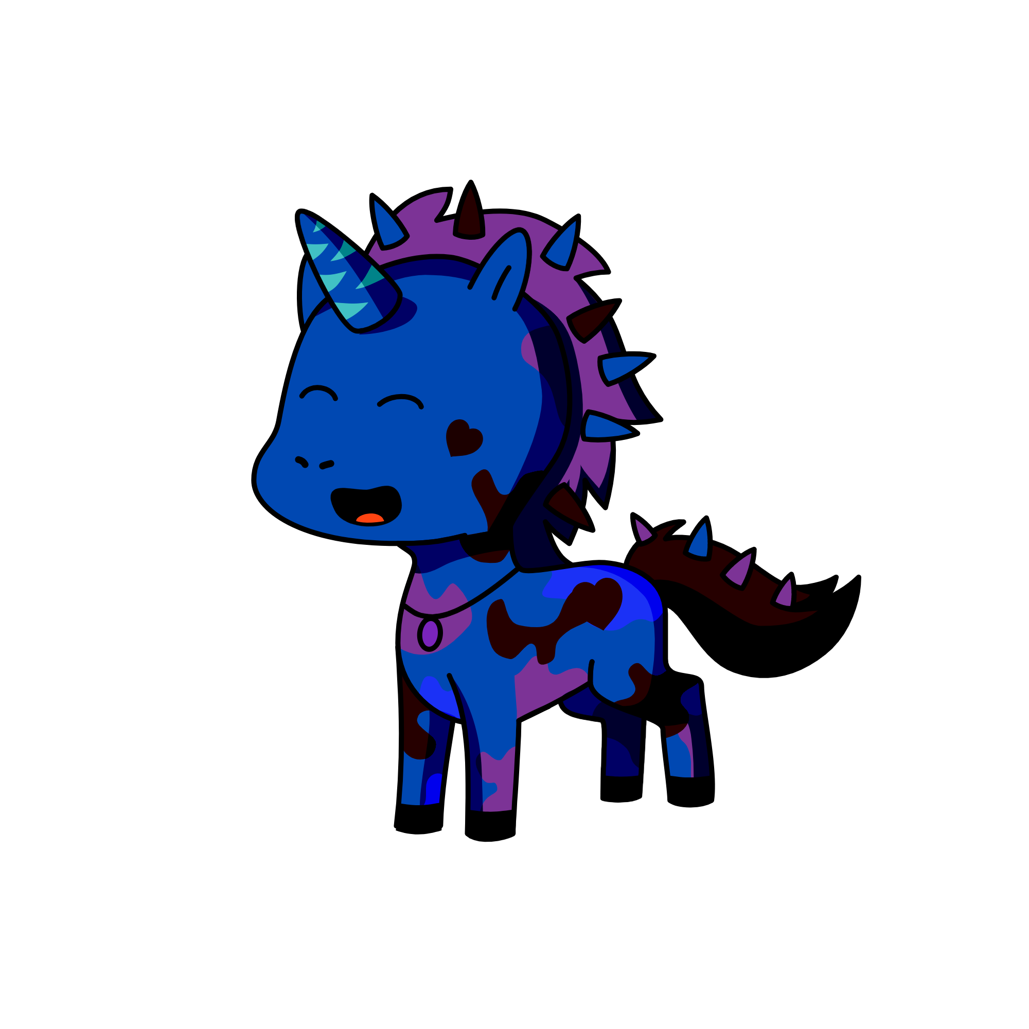 Freyja, the unicorn