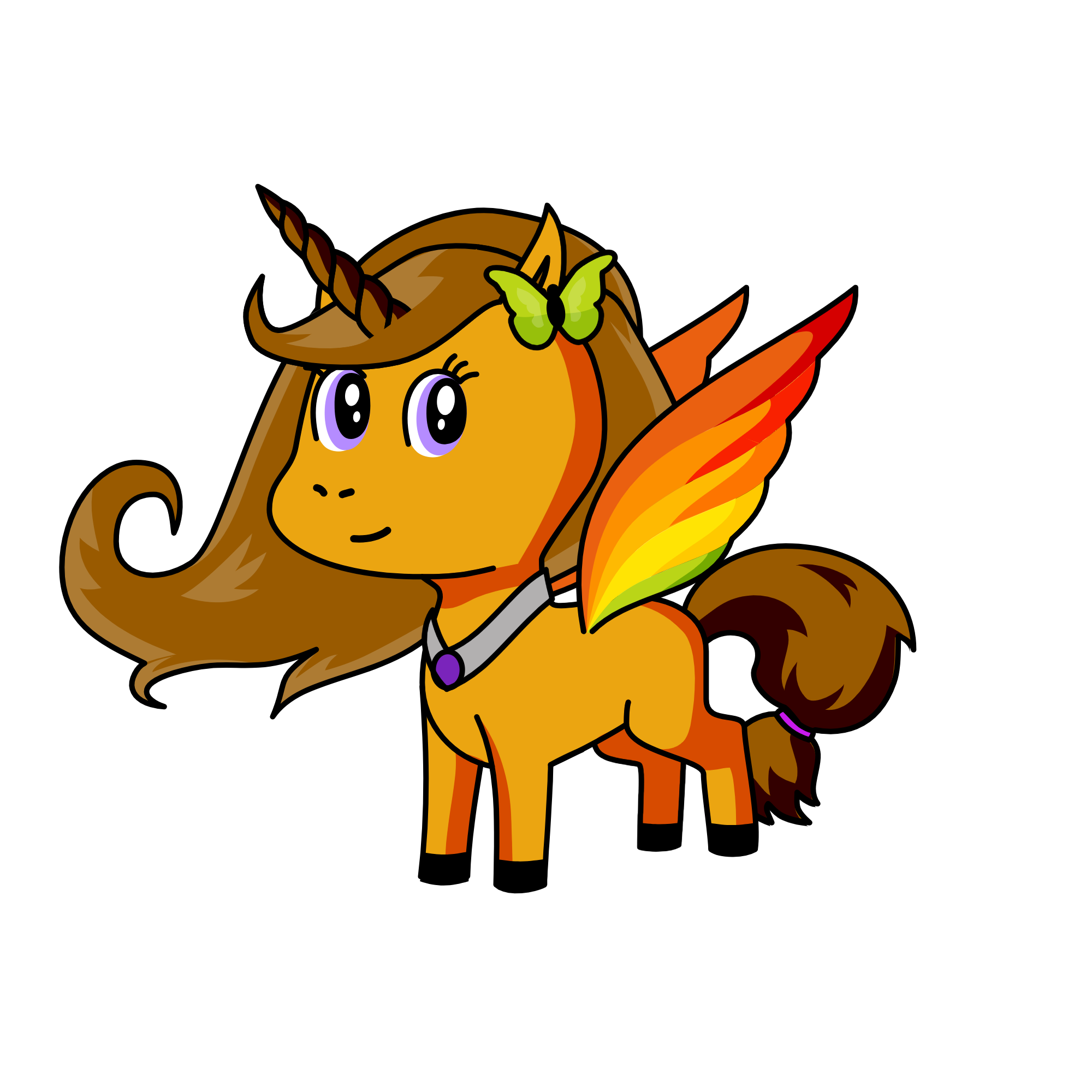 Choclate, the unicorn