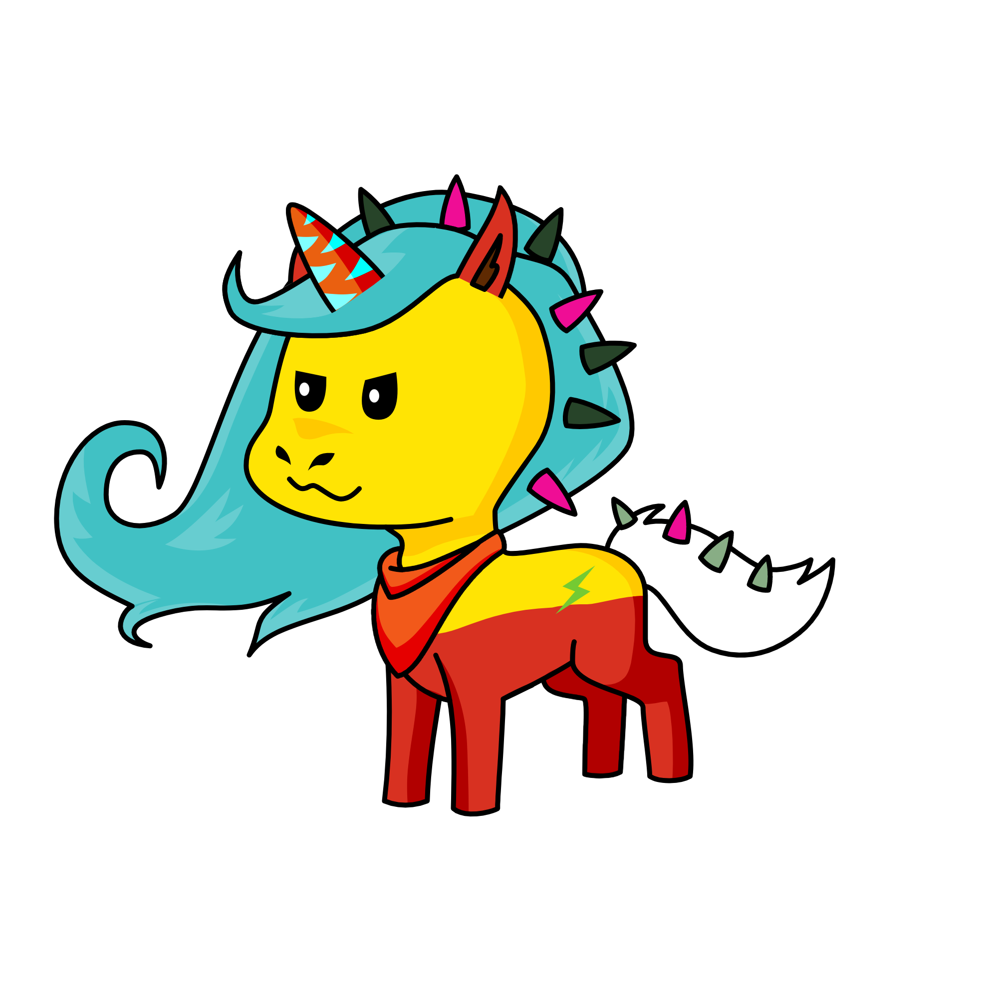 bad, the unicorn