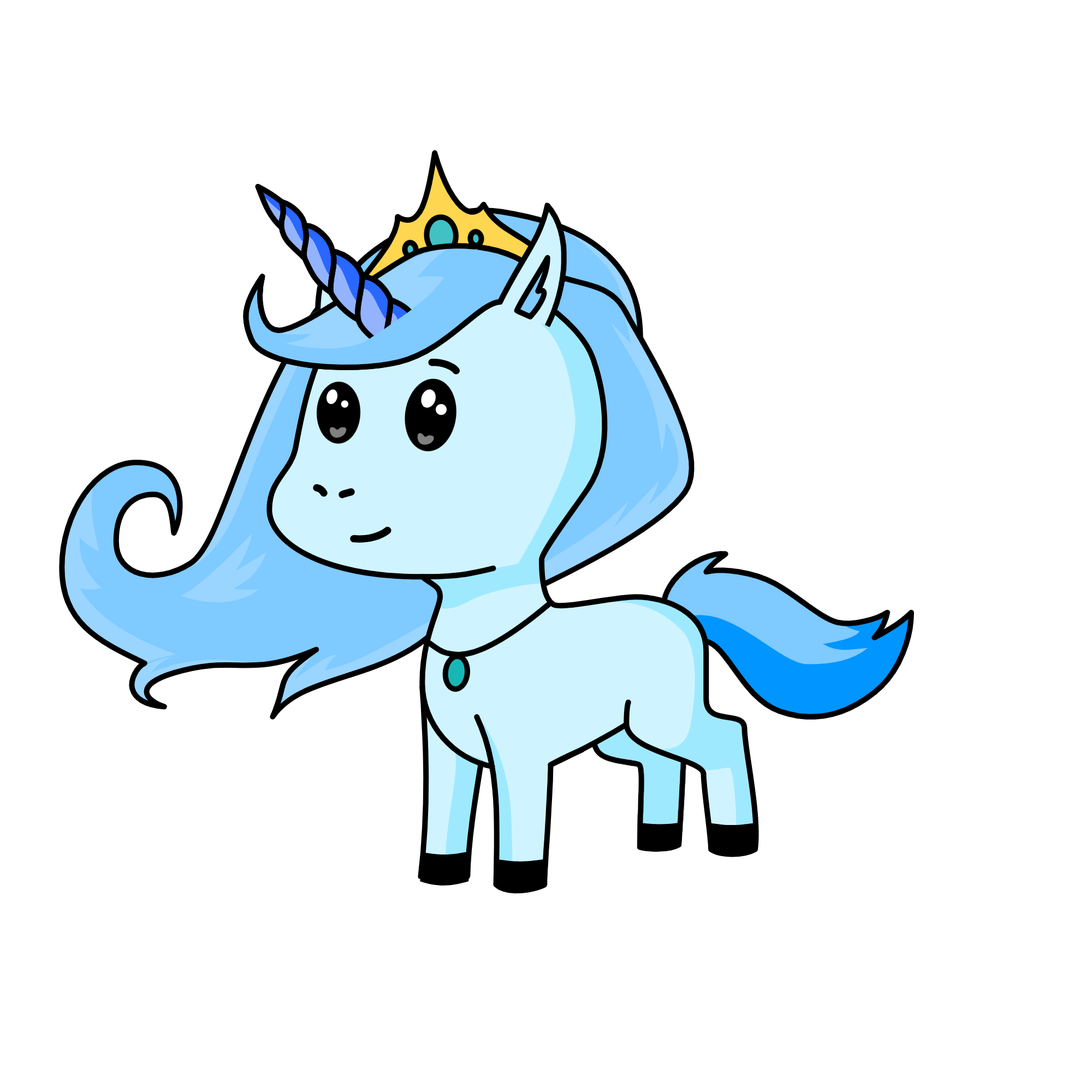 Ice, the unicorn