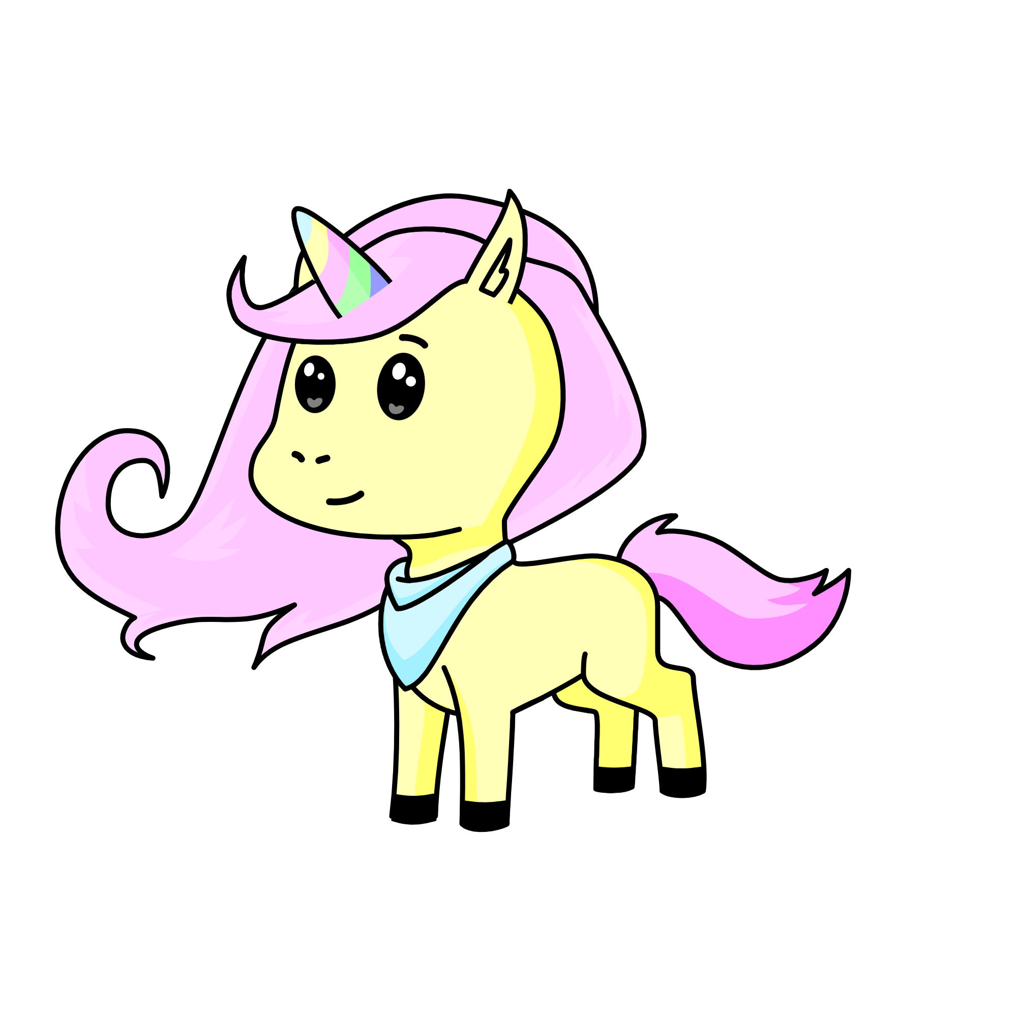 Maple, the unicorn