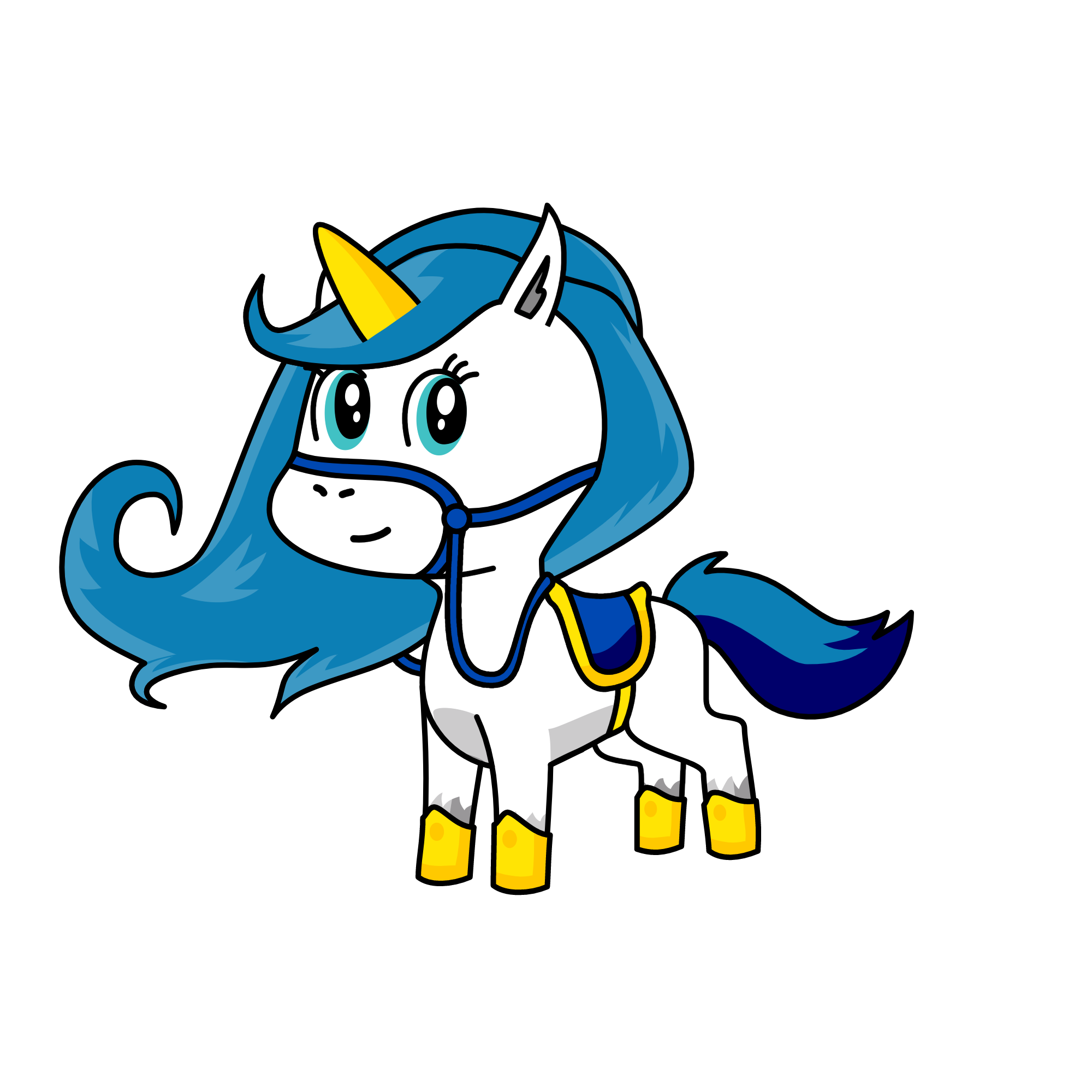 Bluorner (Pet fighting), the unicorn