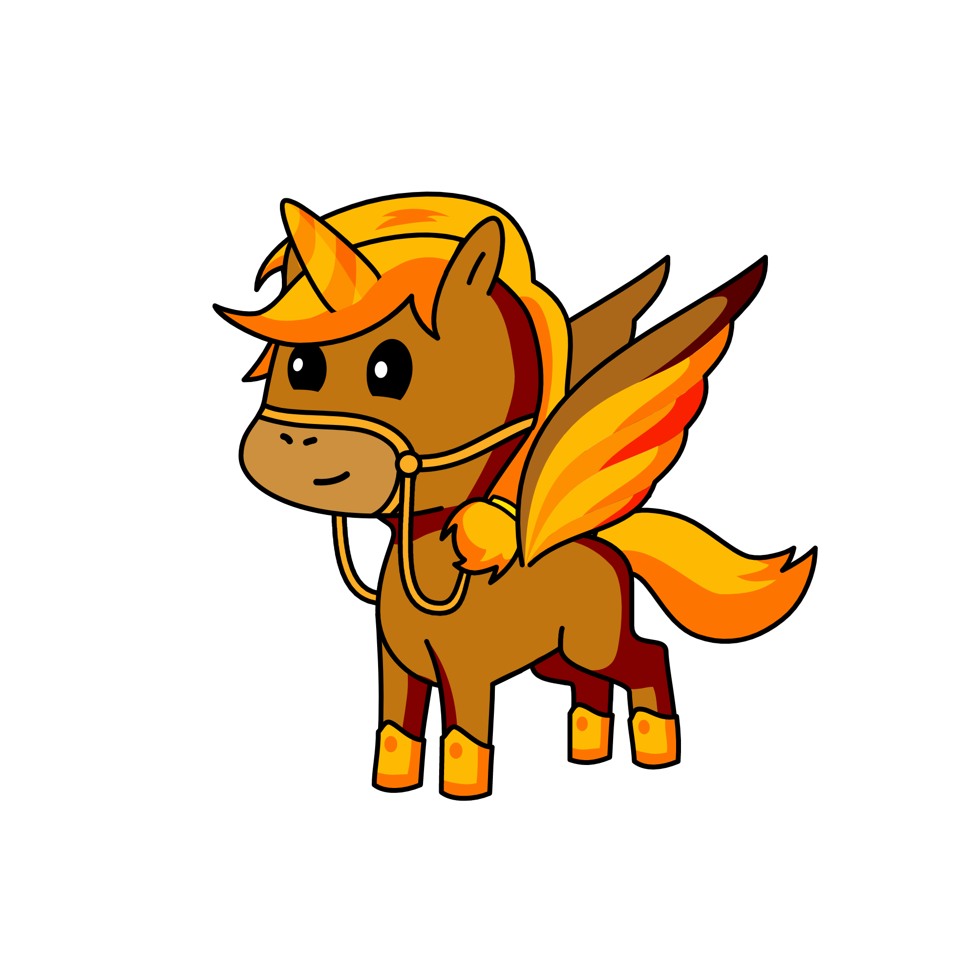 Larva (2000), the unicorn