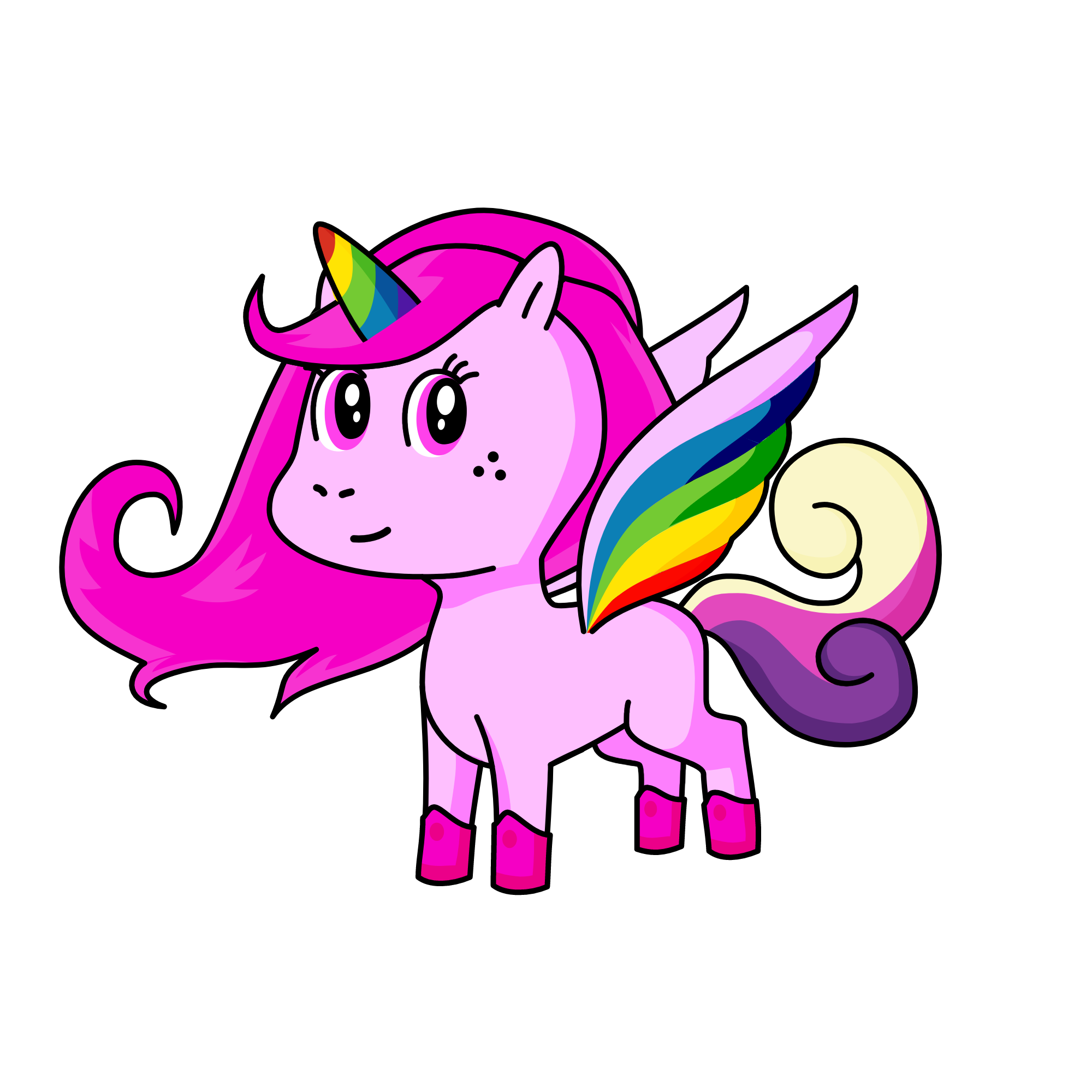 Raspberry, the unicorn