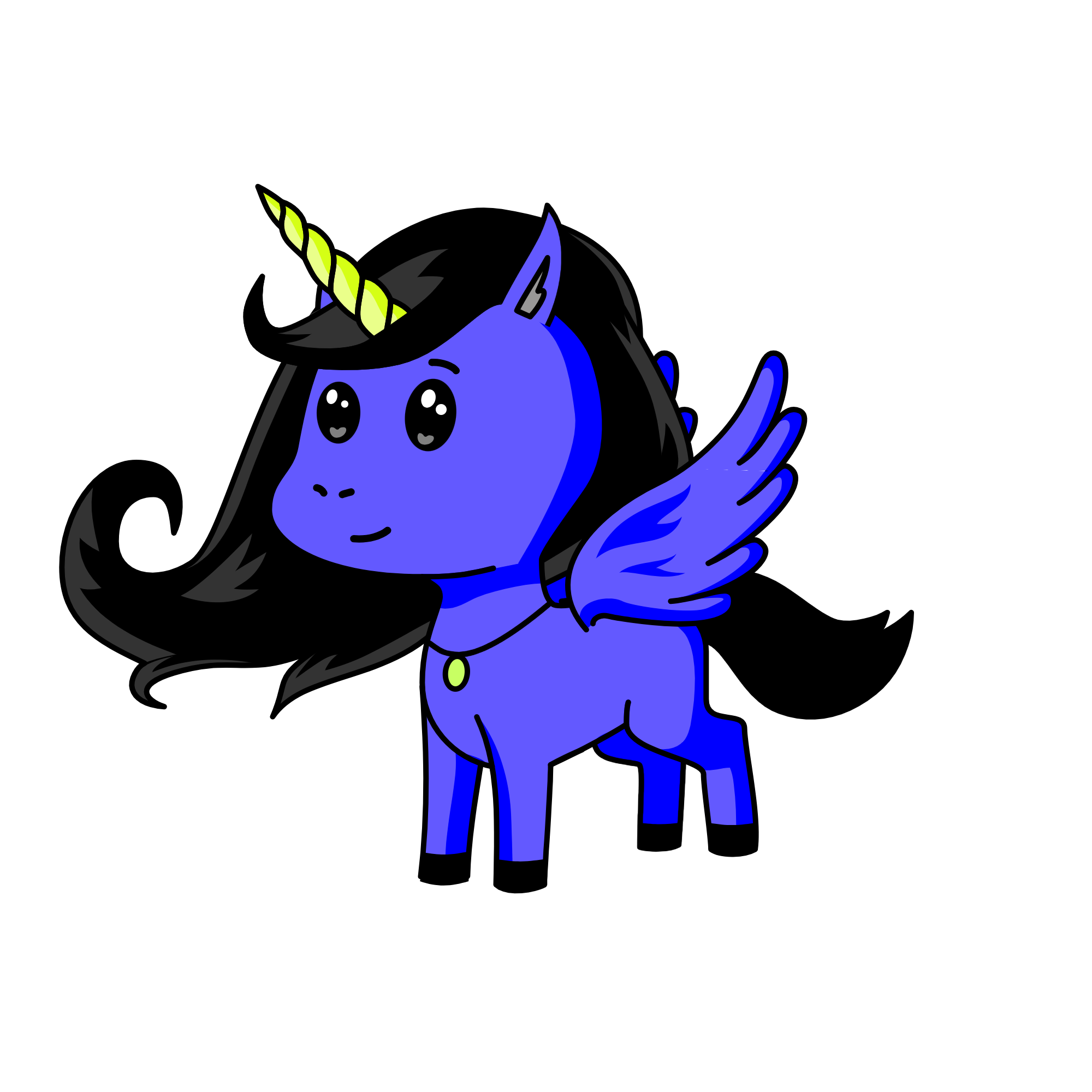 Luna, the unicorn