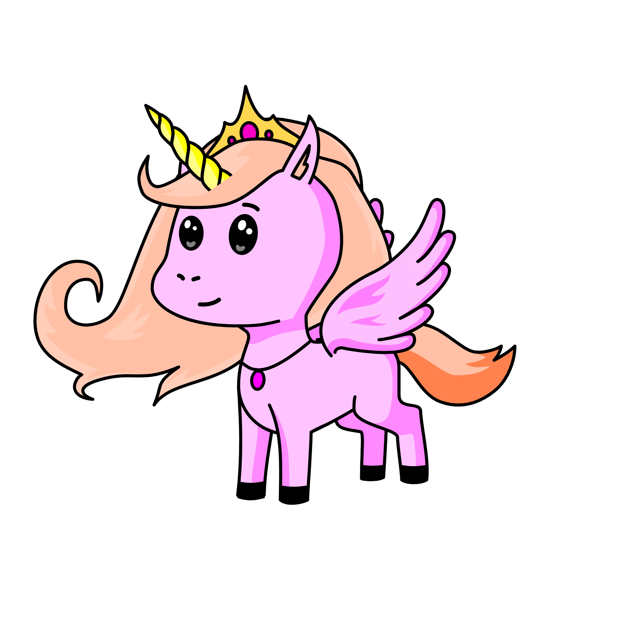 Candace, the unicorn