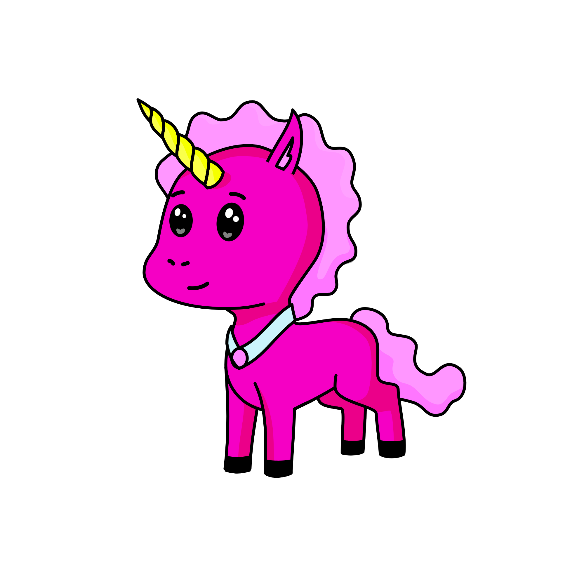 Pinky Pie, the unicorn