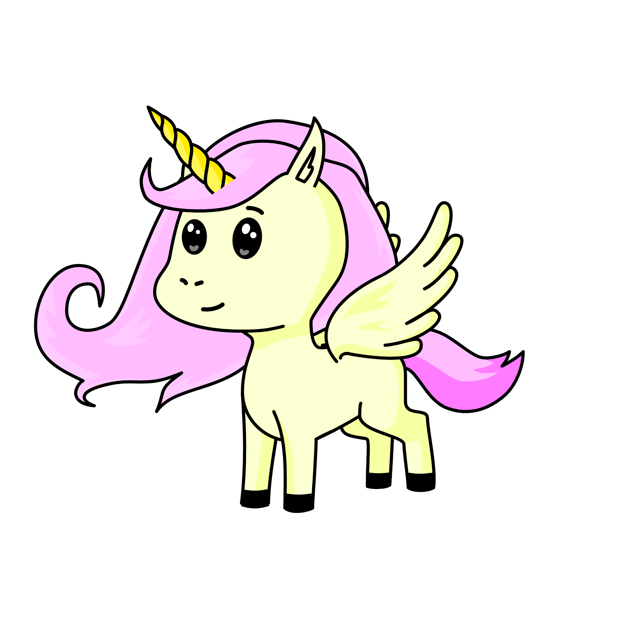 Fluttershy, the unicorn