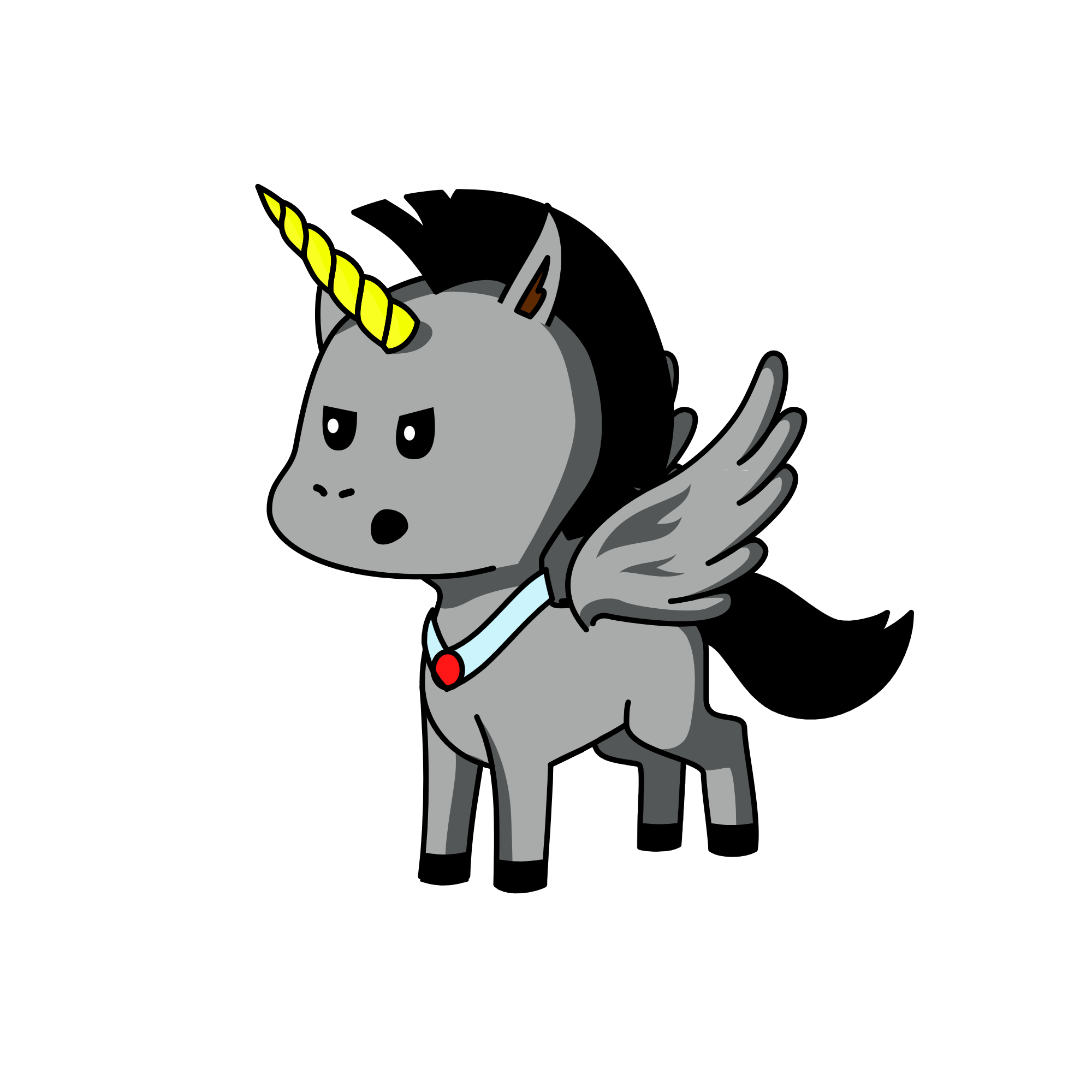 Shadow, the unicorn