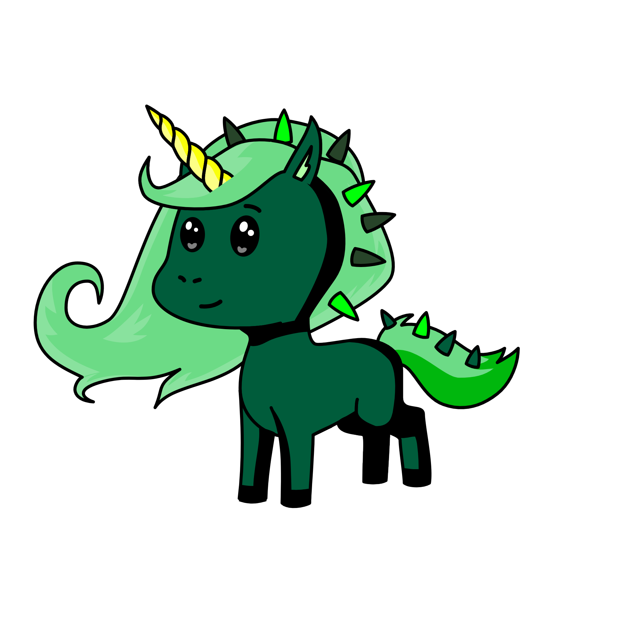 Ivysaurs, the unicorn