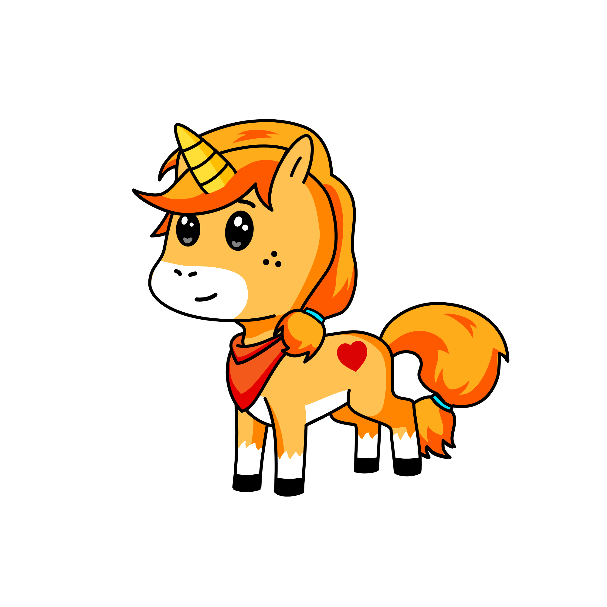 Sand Storm, the unicorn