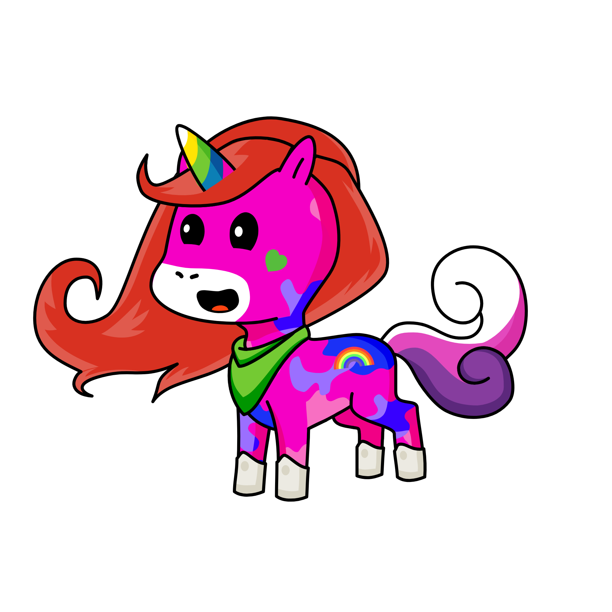 candy handy, the unicorn