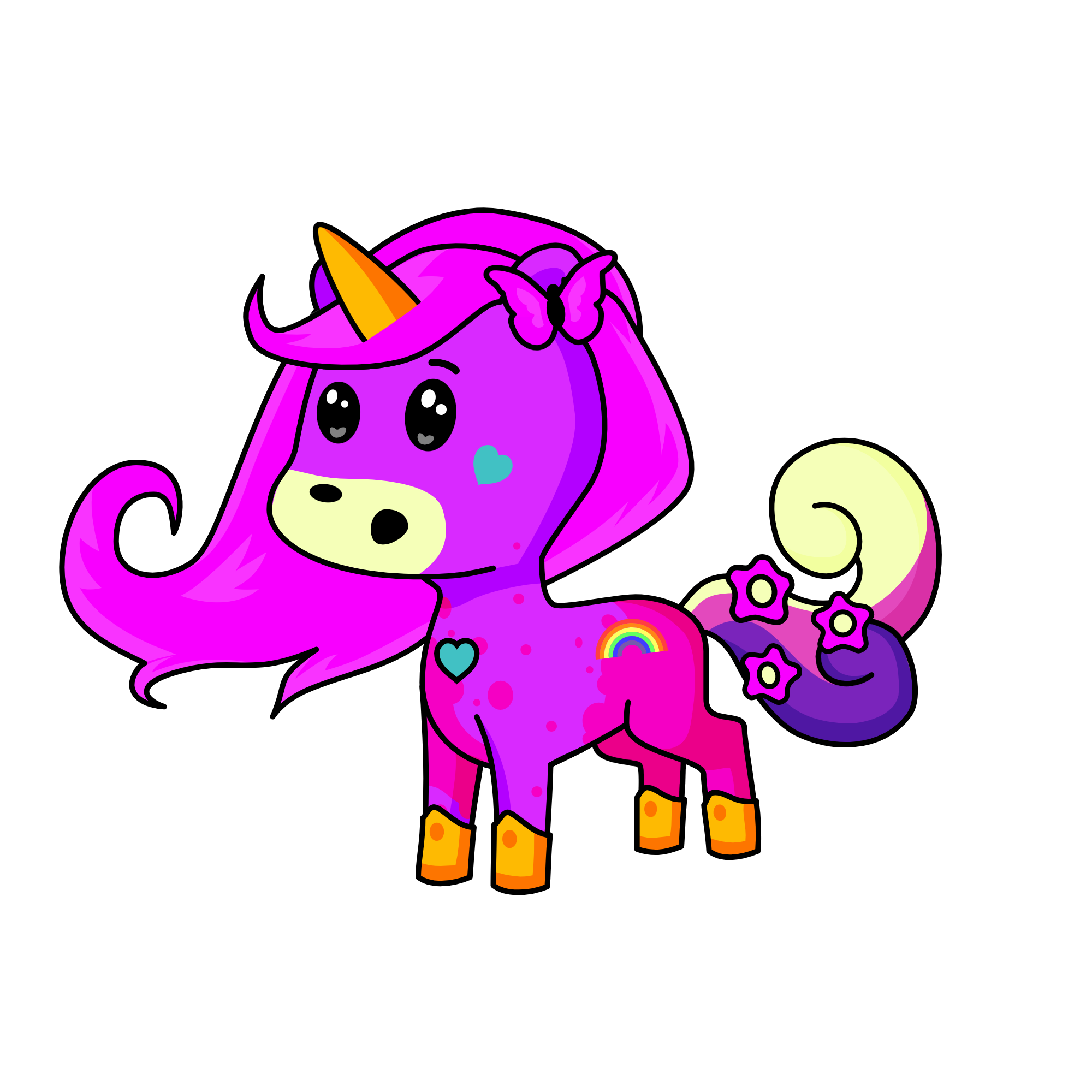 Queenie , the unicorn