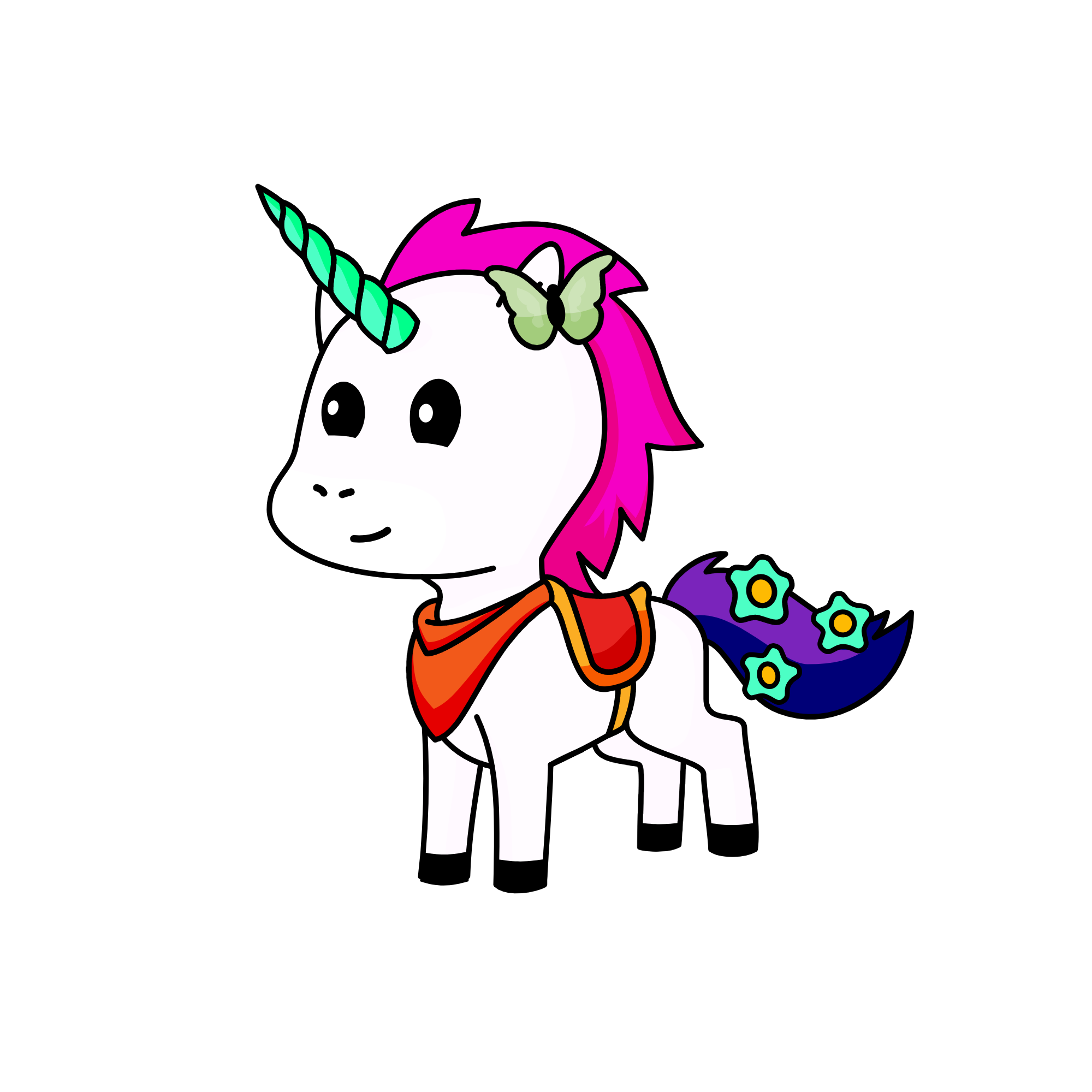 pineey, the unicorn