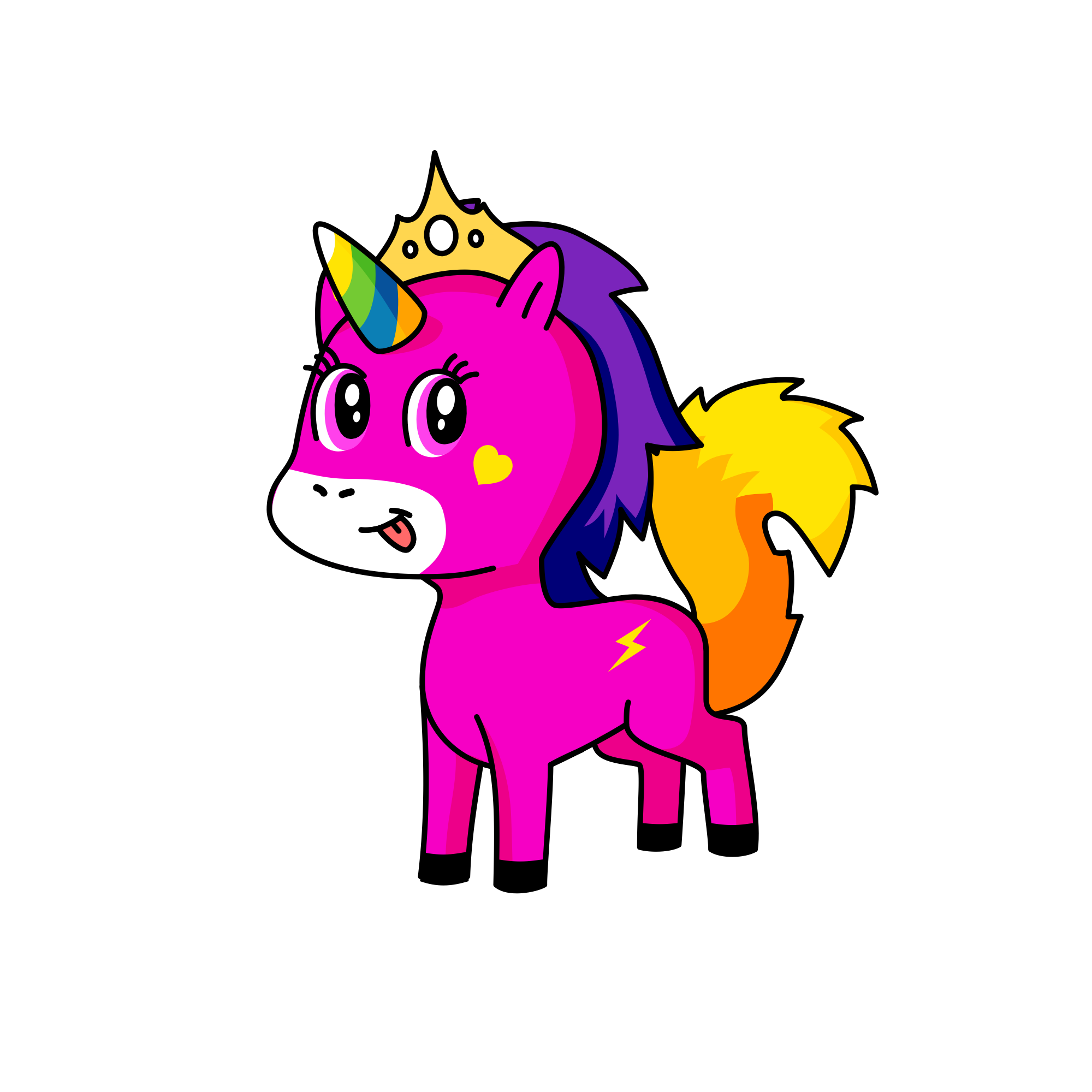 Thunder, the unicorn