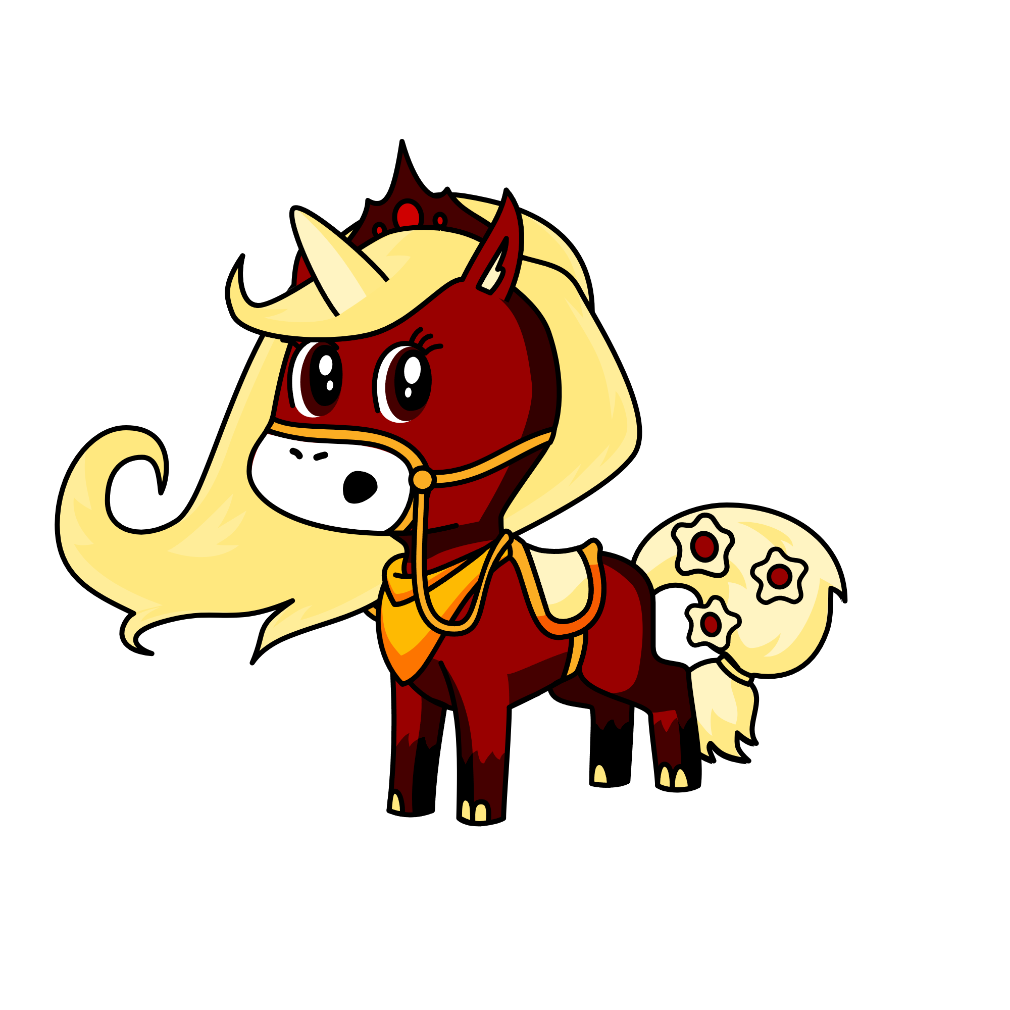 the queen (sabrinna), the unicorn