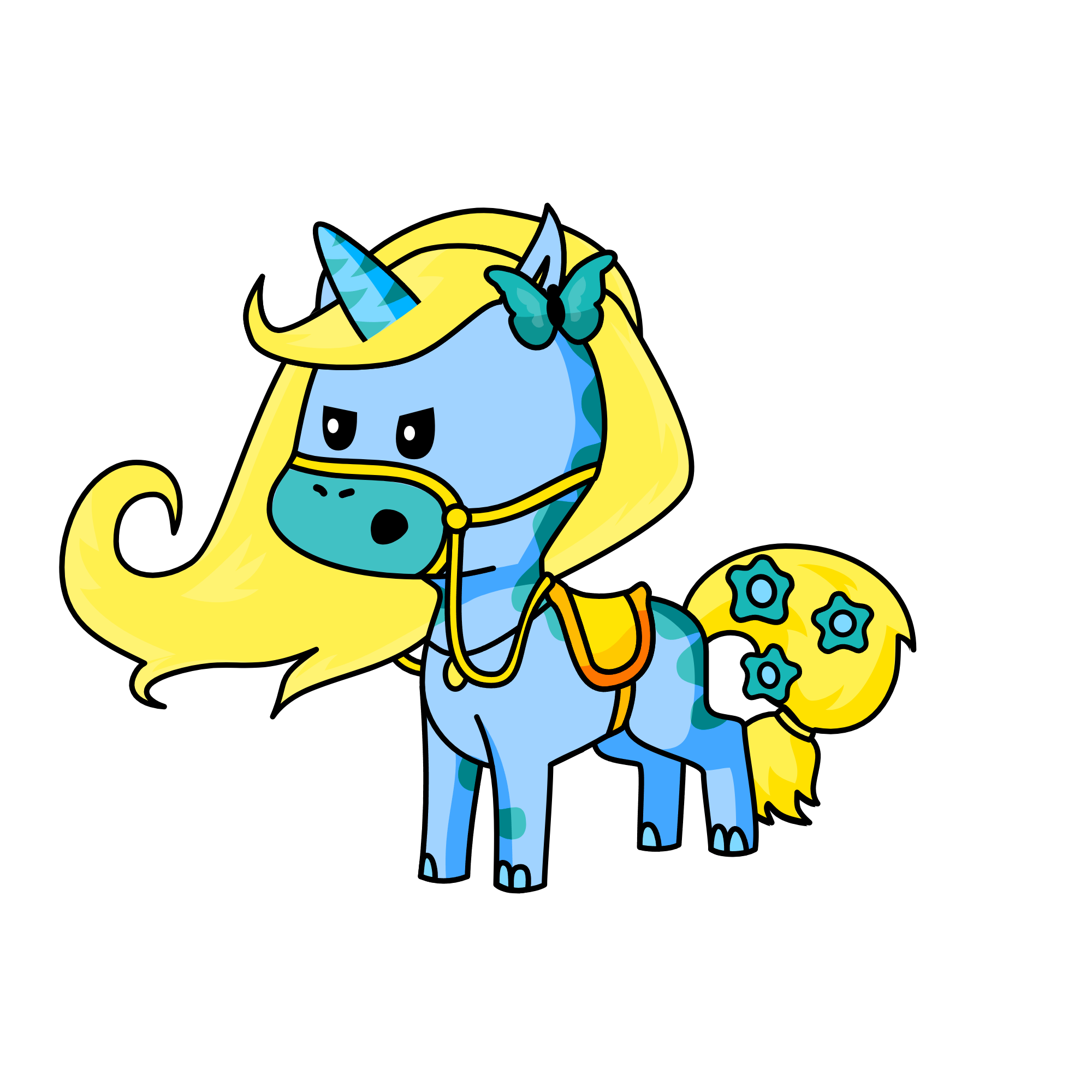 skyler><, the unicorn