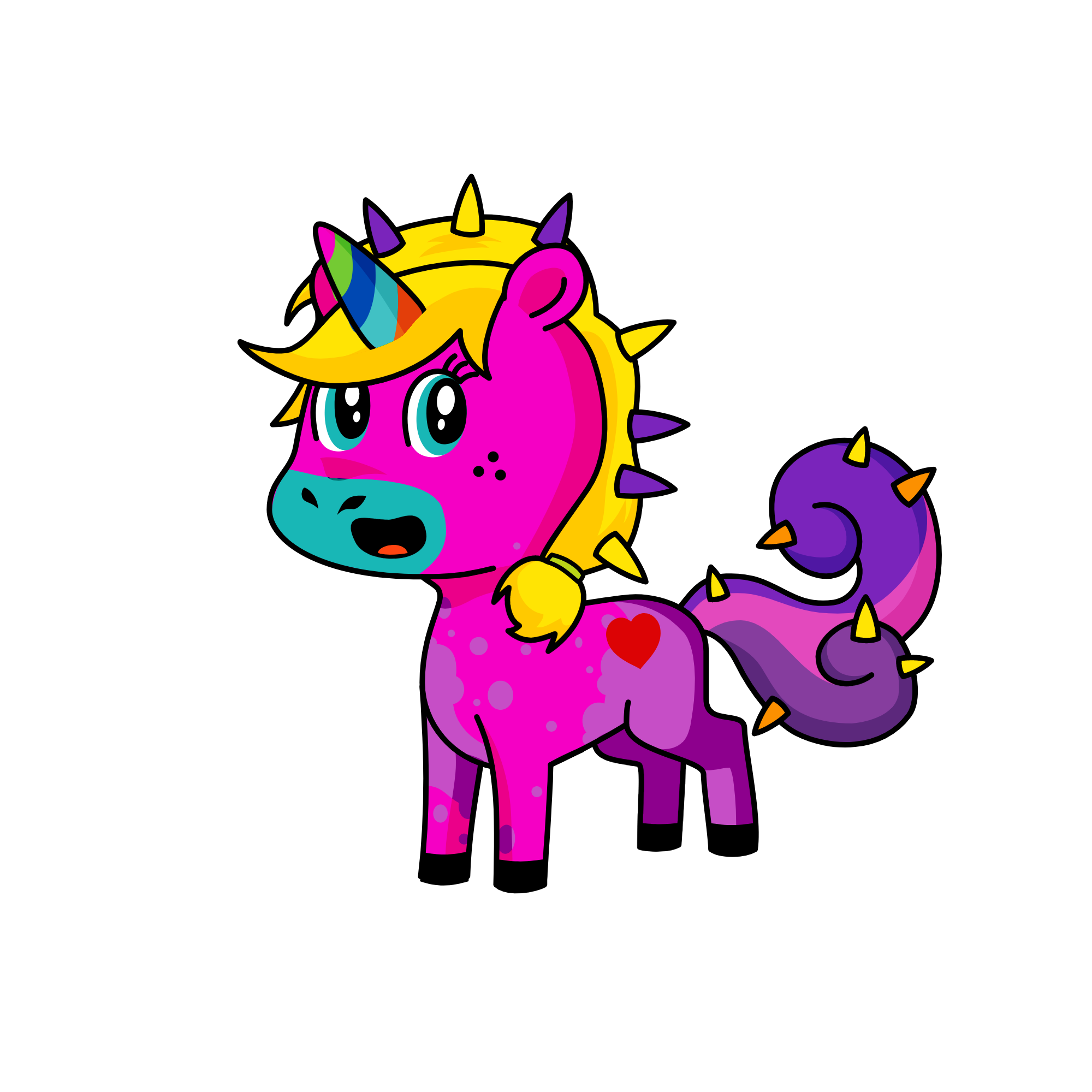 Sparkle, the unicorn