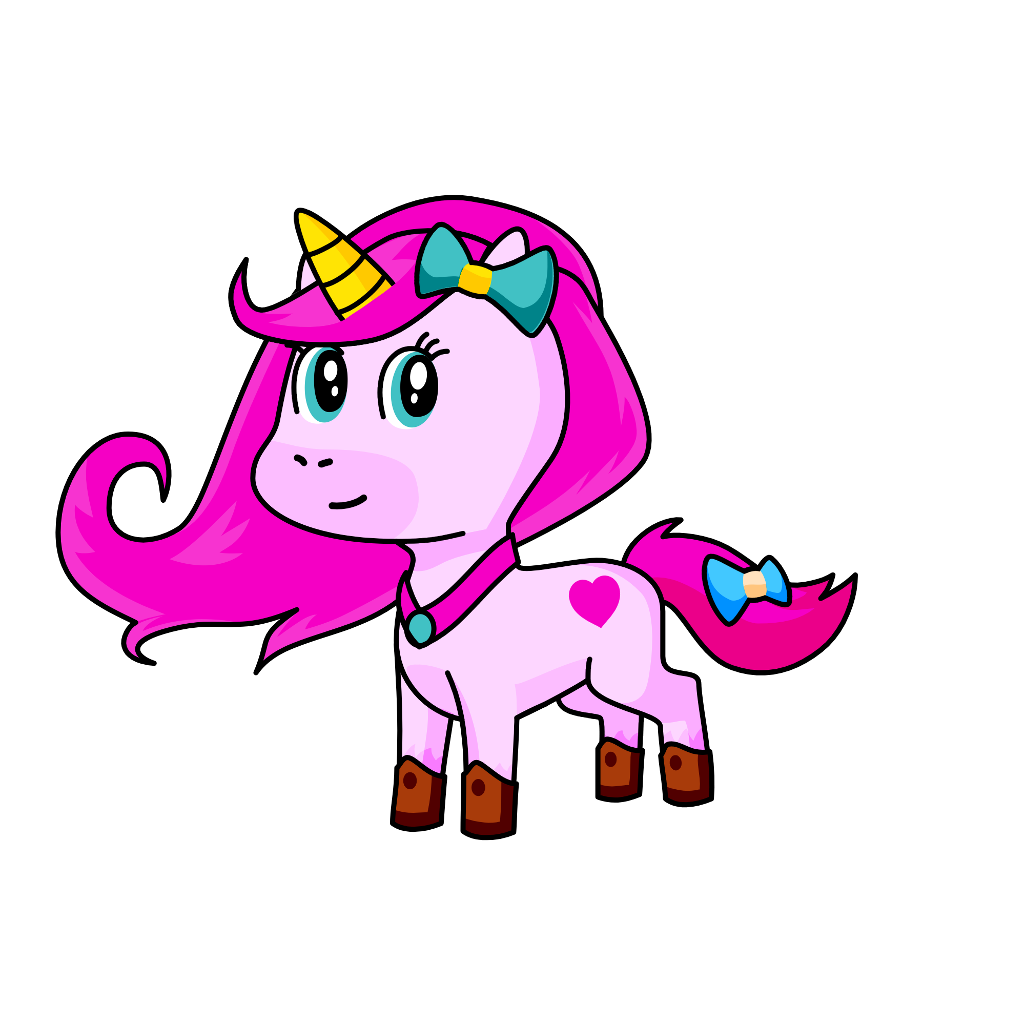 Mystic NO.350-352 (unicorn), the unicorn