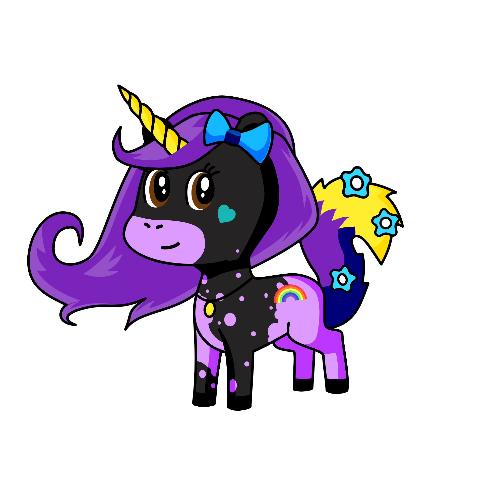 Kyrra, the unicorn