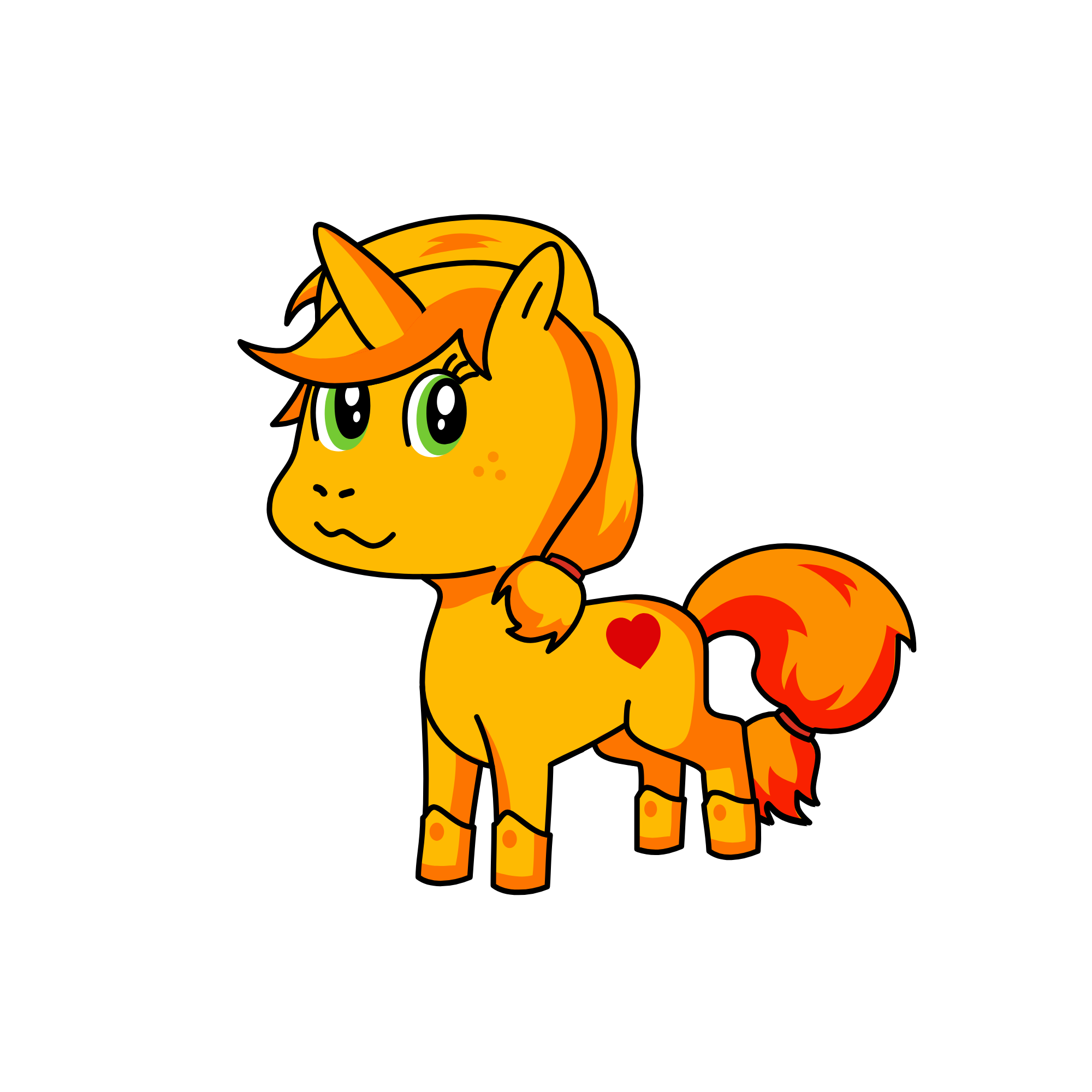 Applejack, the unicorn