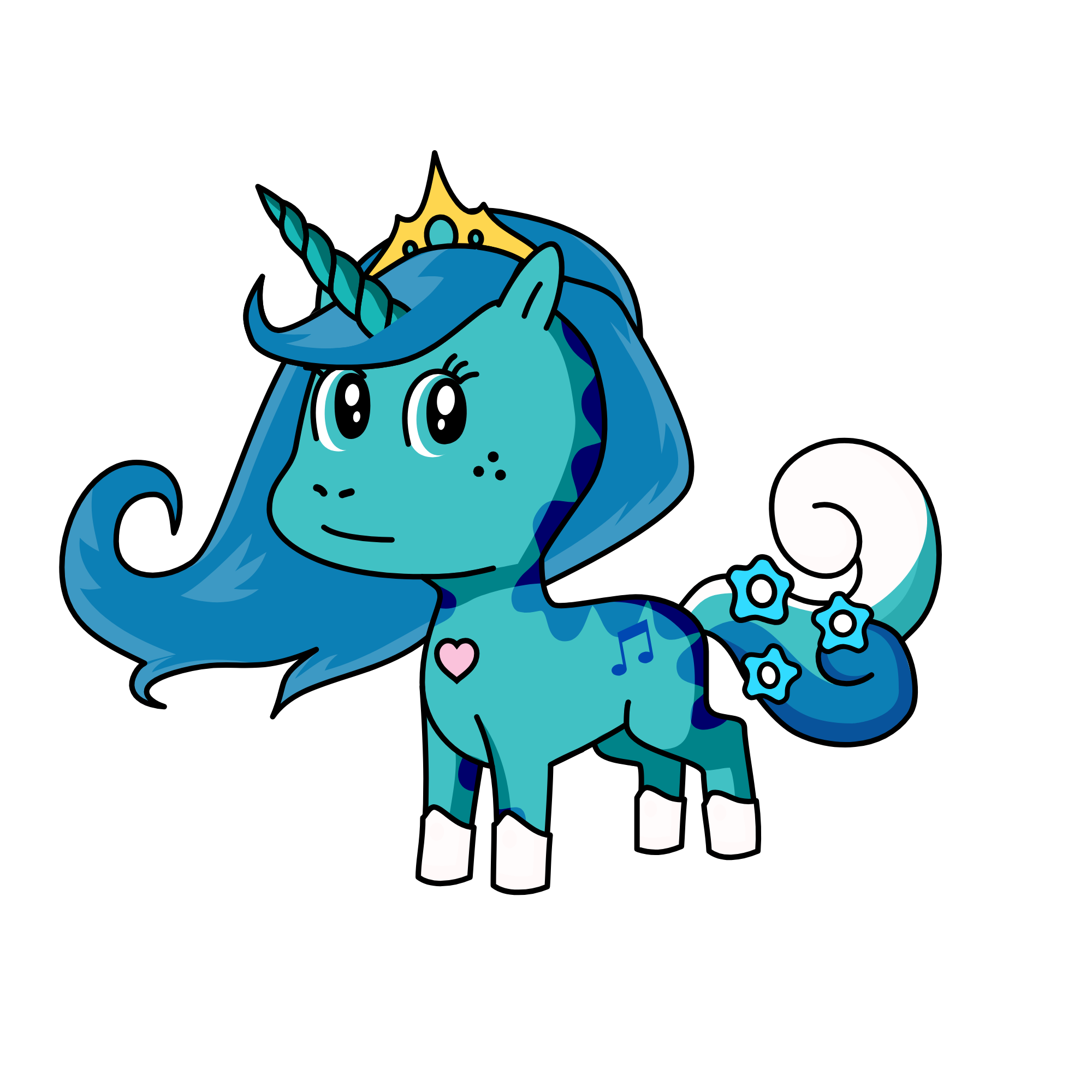 Princess Pol, the unicorn