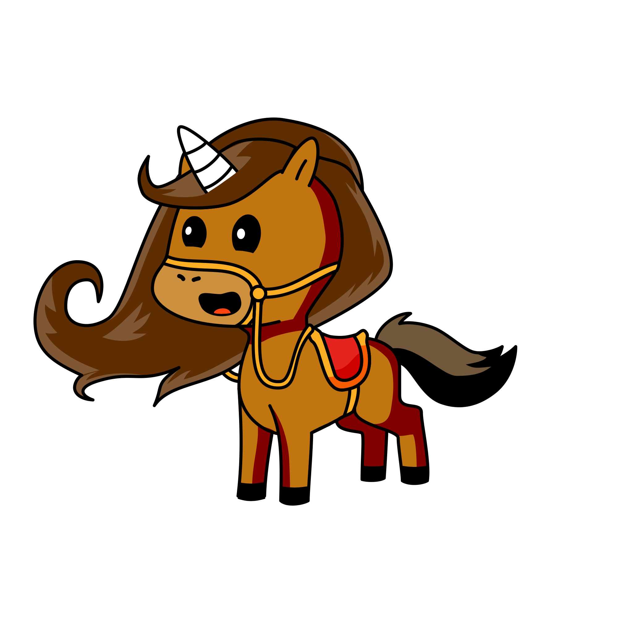 Bub, the unicorn