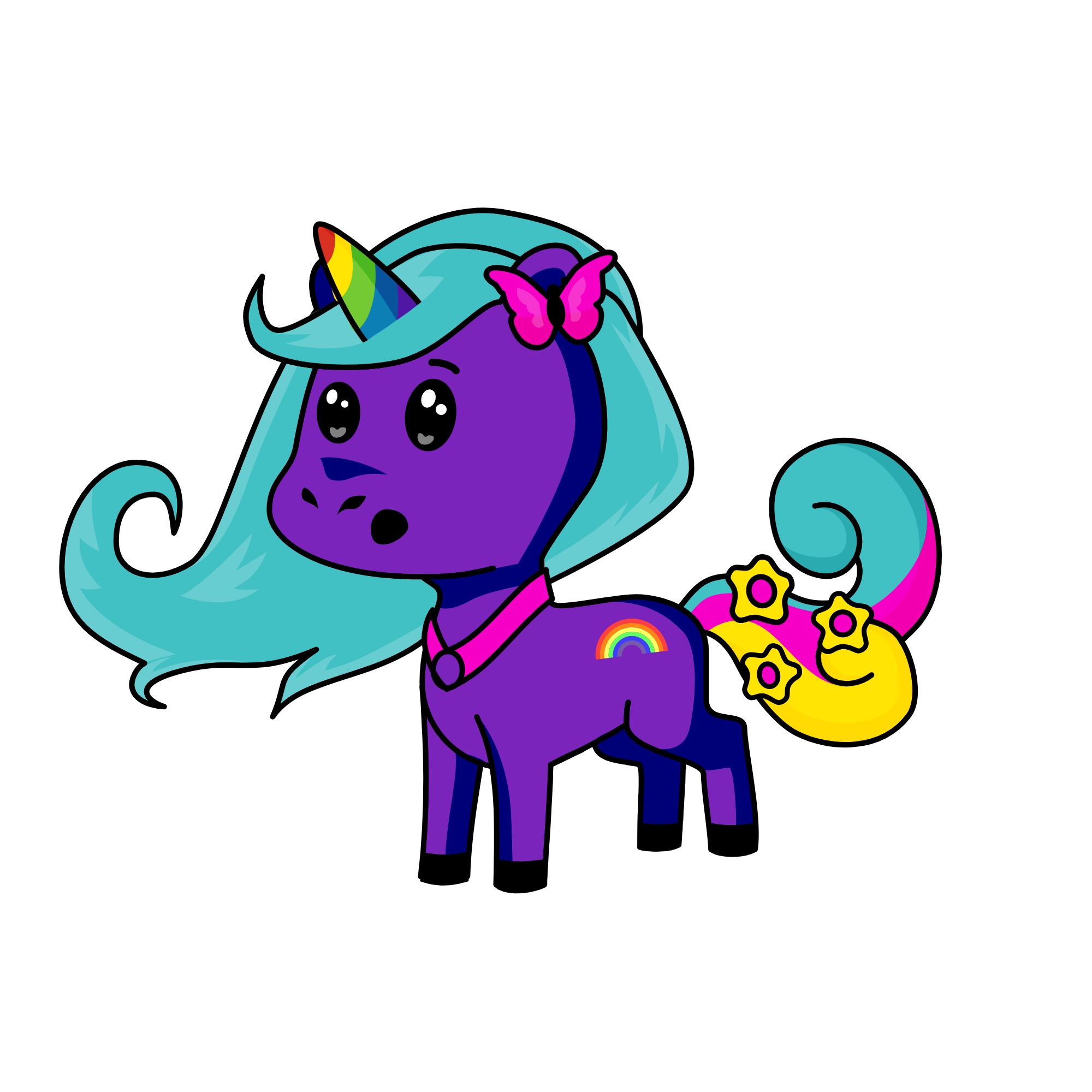 Dreamy, the unicorn
