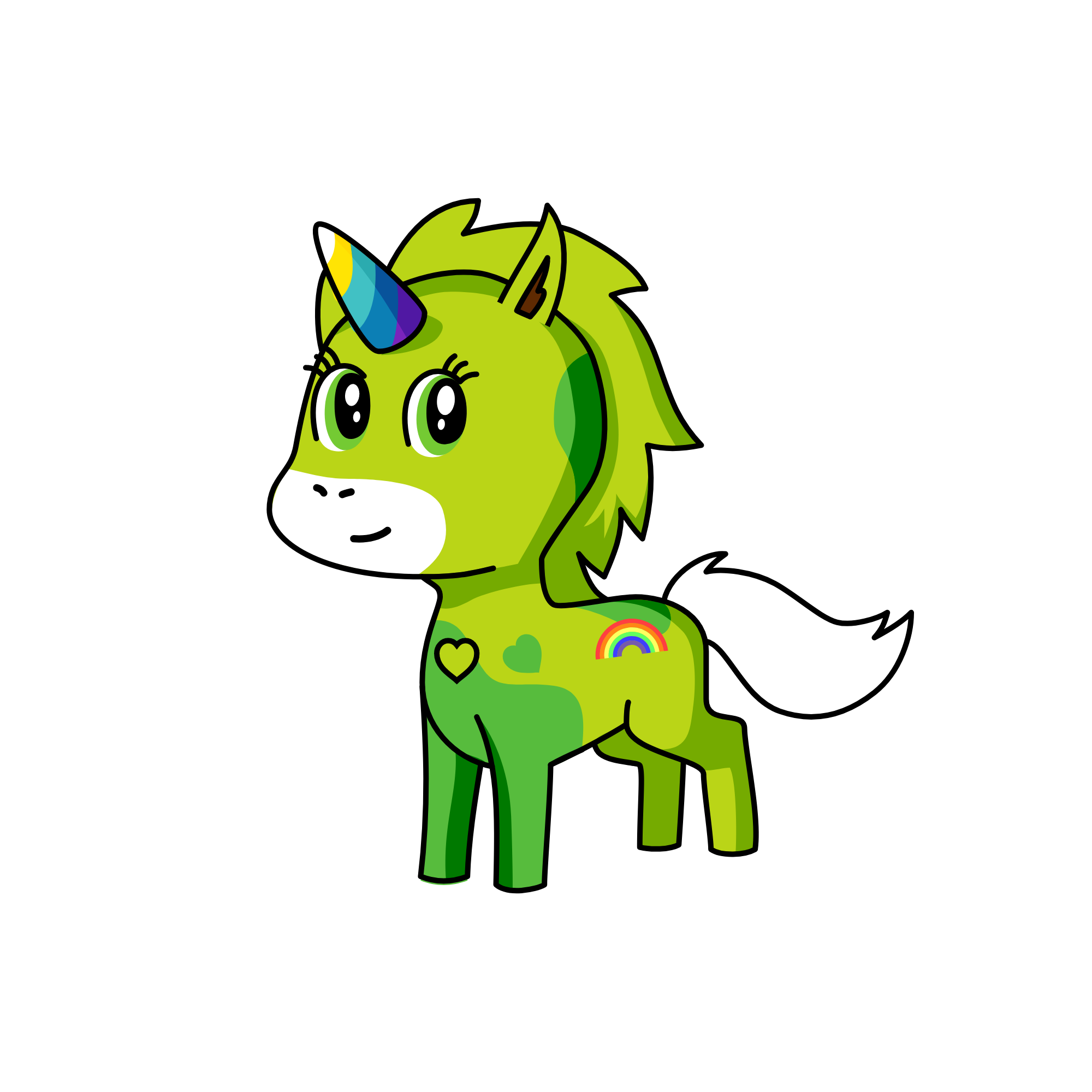 wertyuasdg, the unicorn