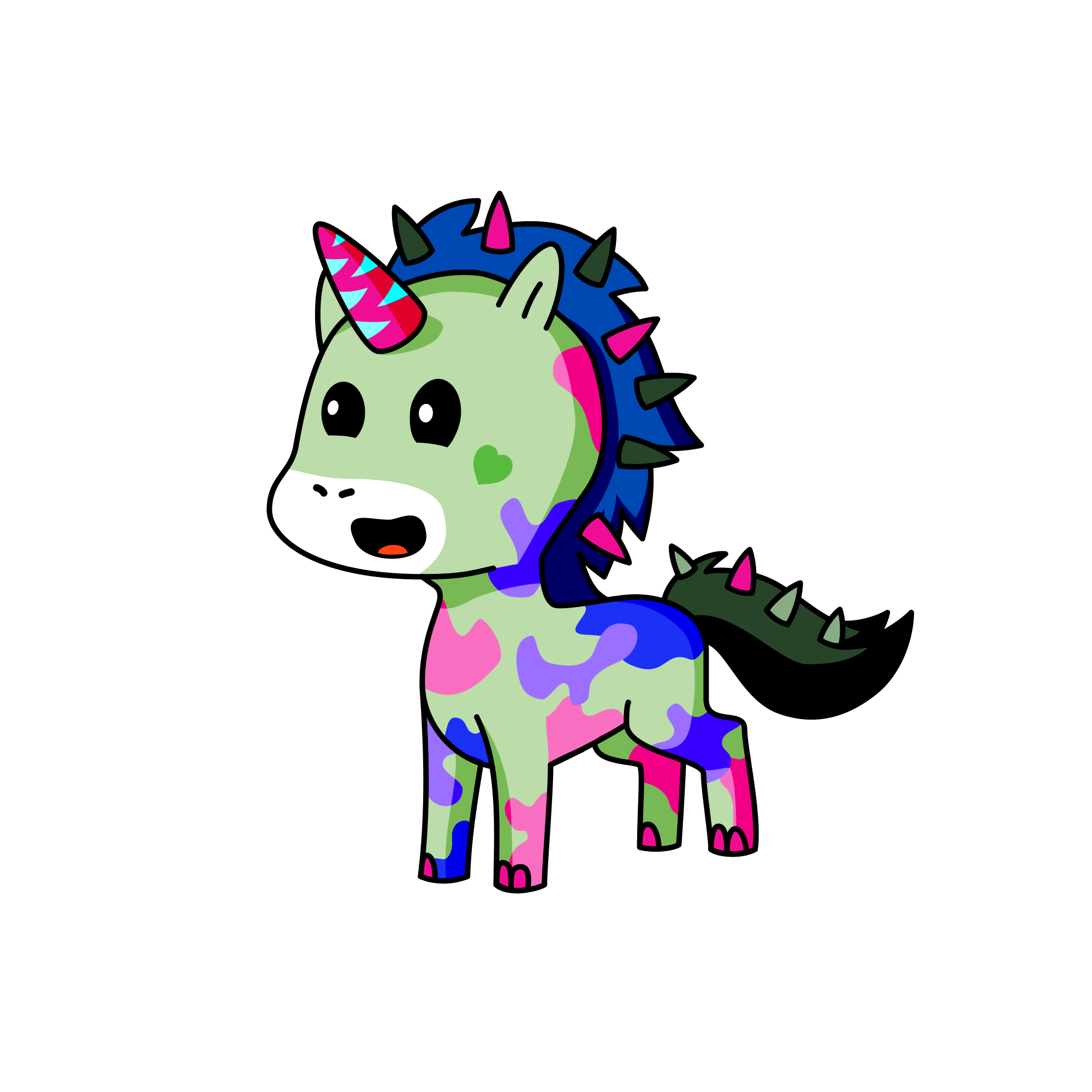 Lake!, the unicorn
