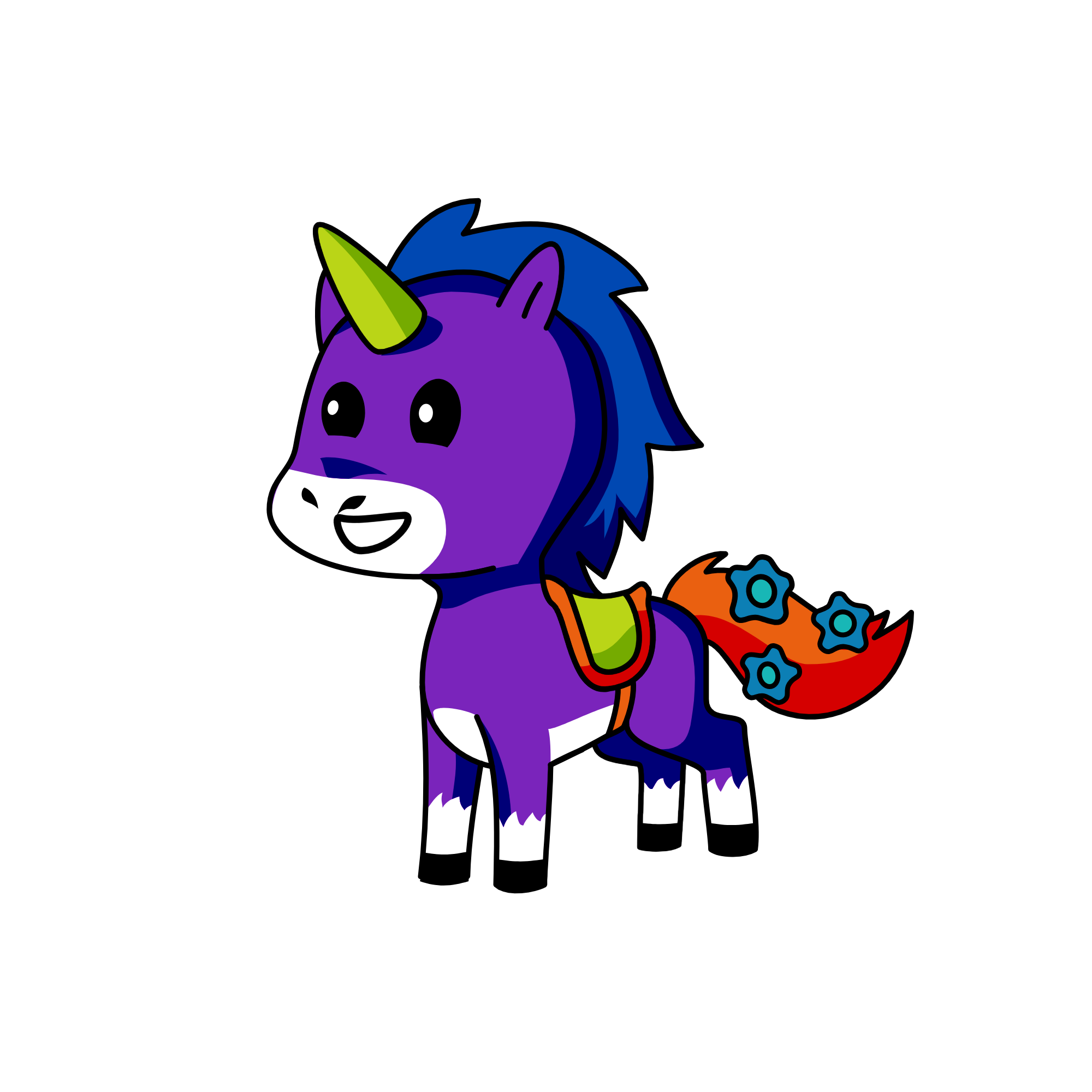 Candy Corn, the unicorn