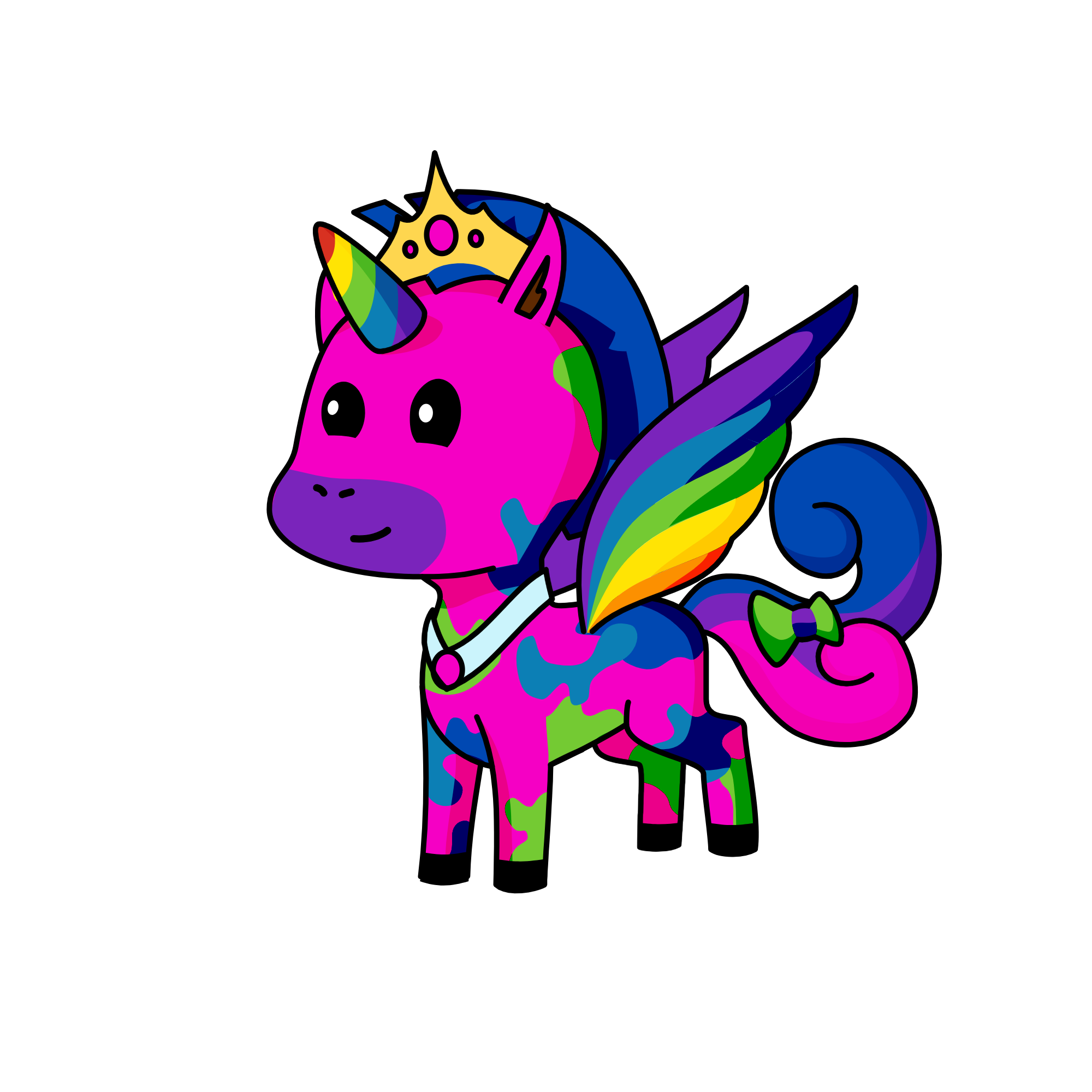 Unis Max, the unicorn