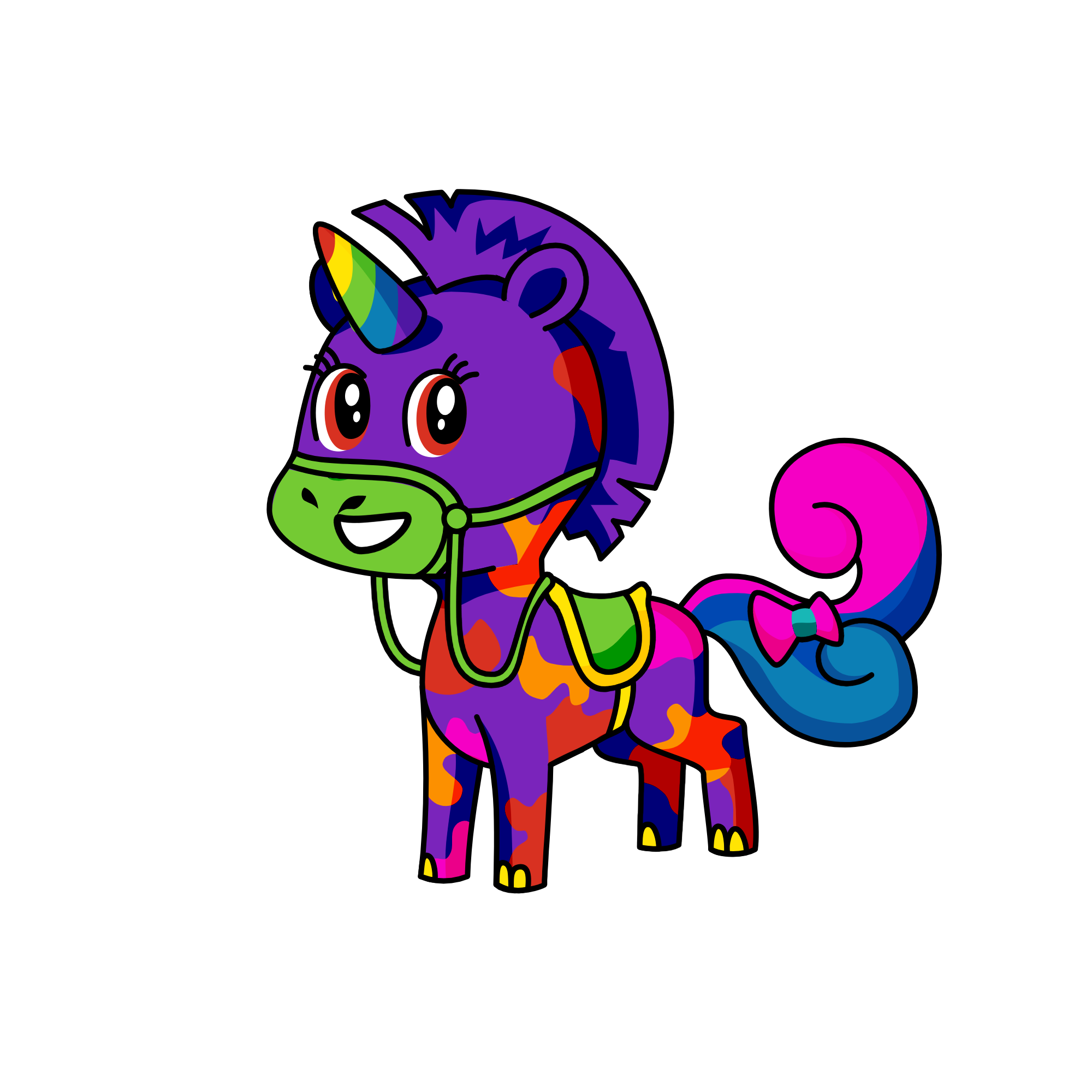 Hacky, the unicorn