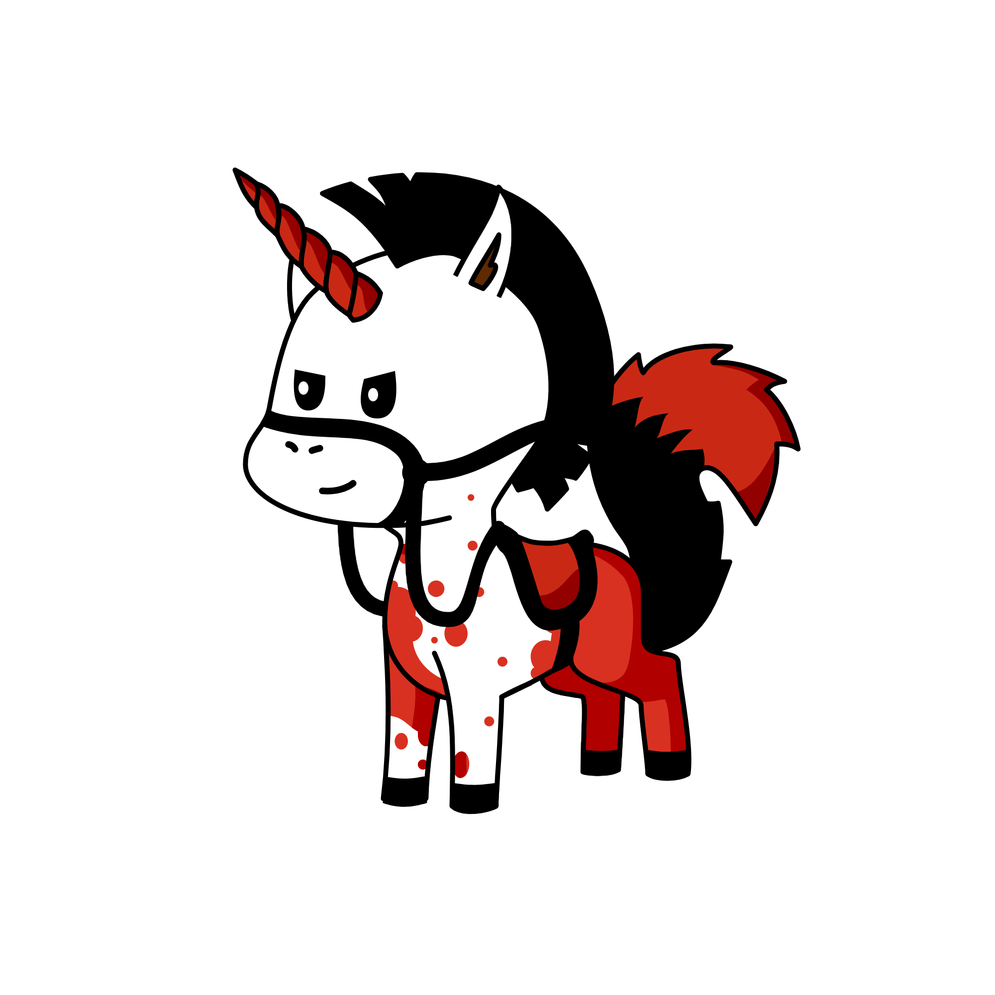 Killer Horn, the unicorn
