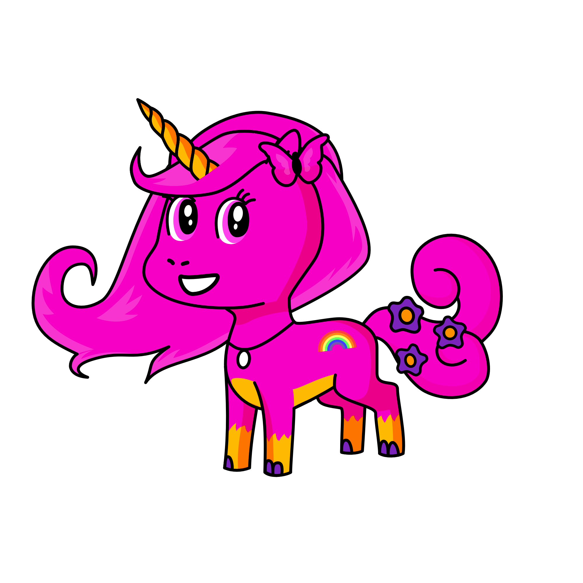 Elsa, the unicorn