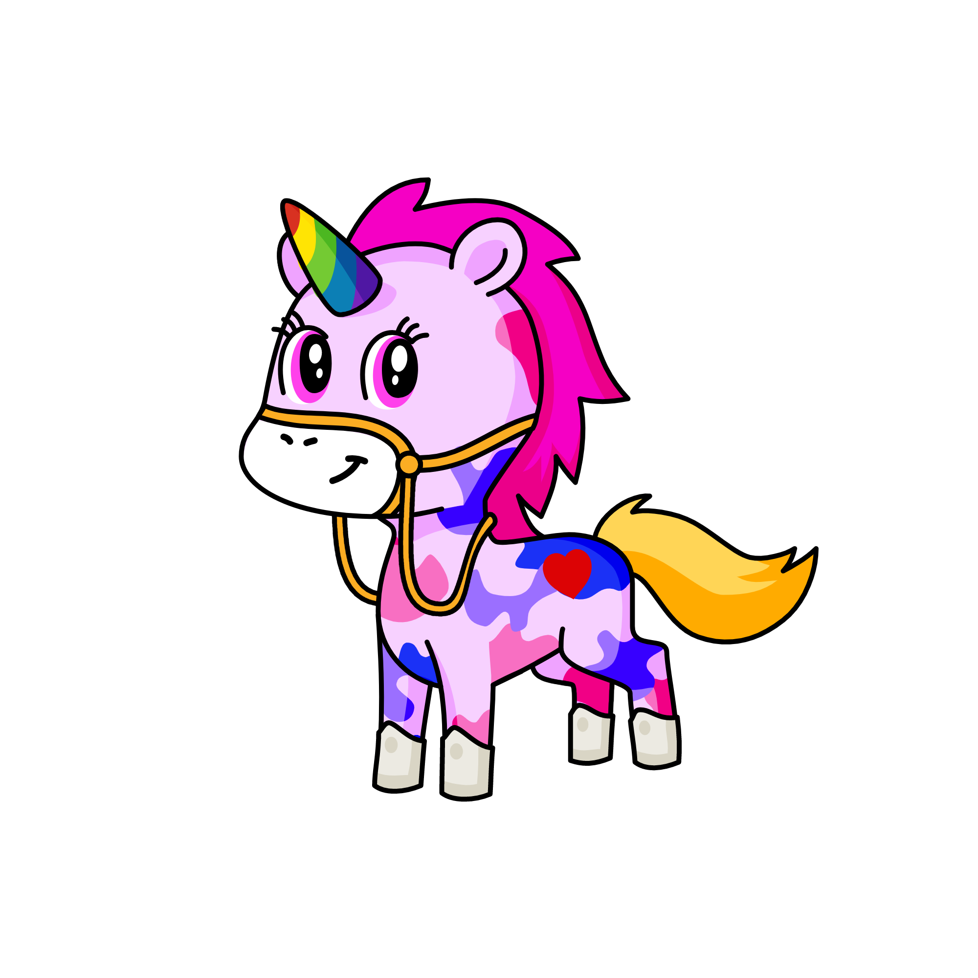glitterinoso da mamae, the unicorn