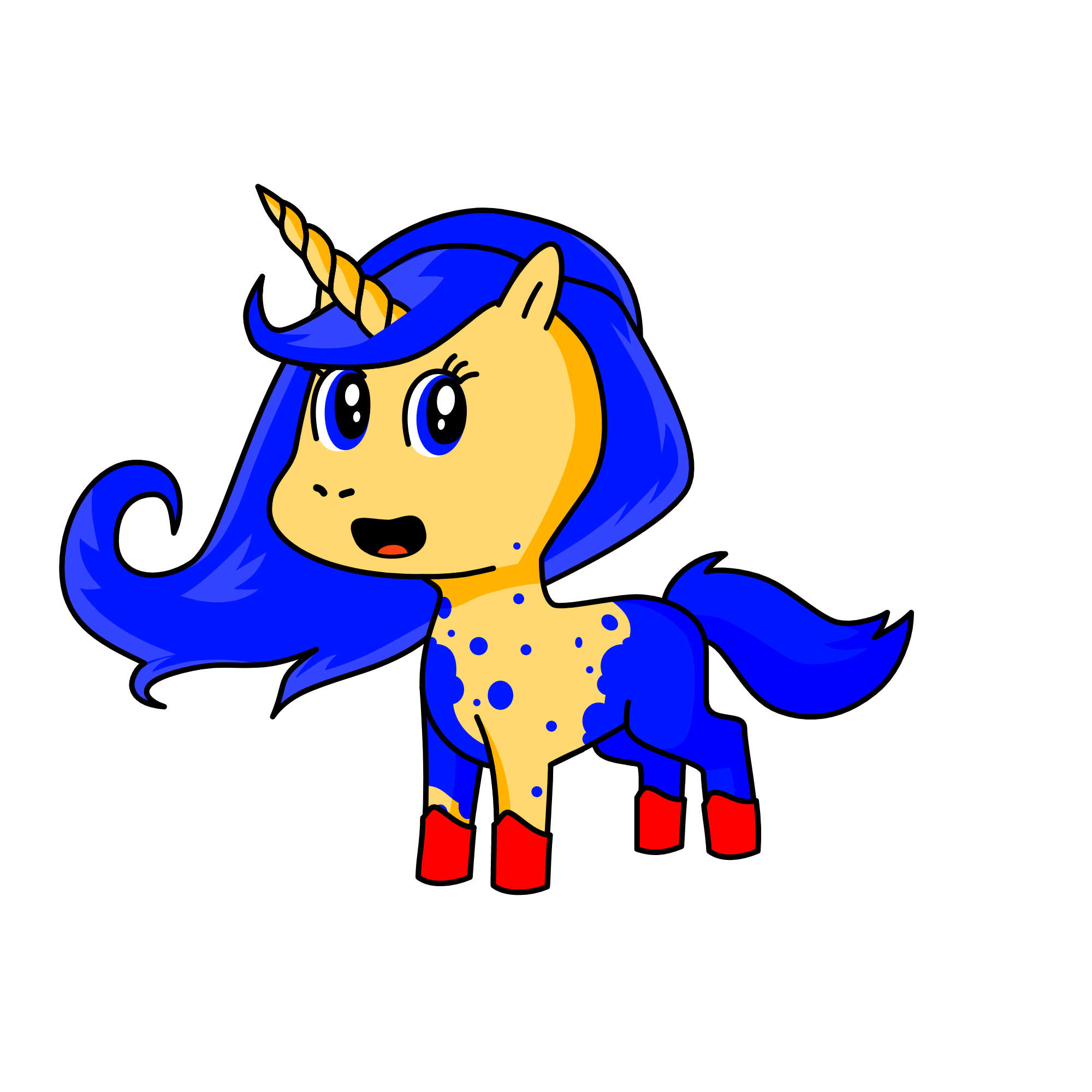 Evie, the unicorn