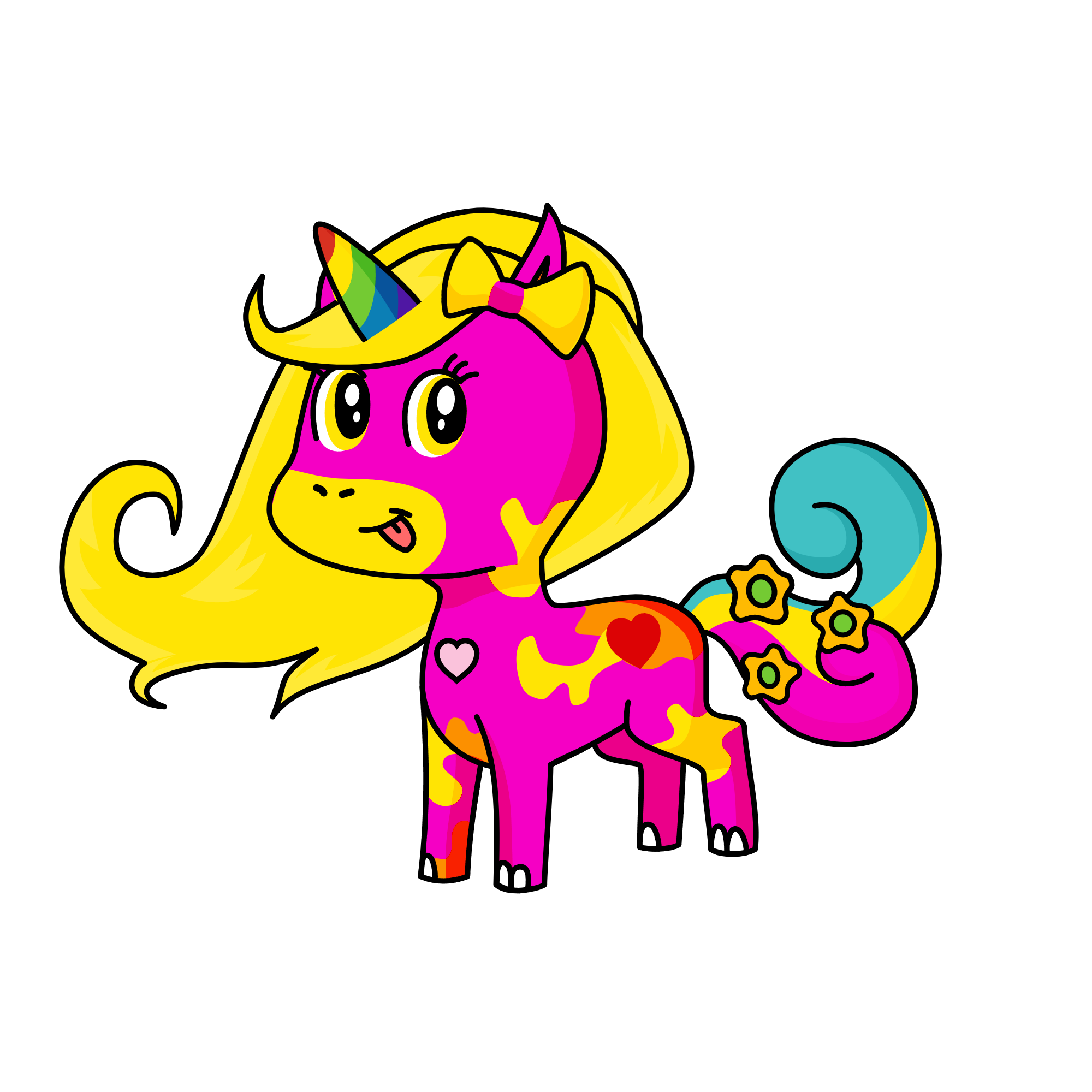 princess fluffy, the unicorn