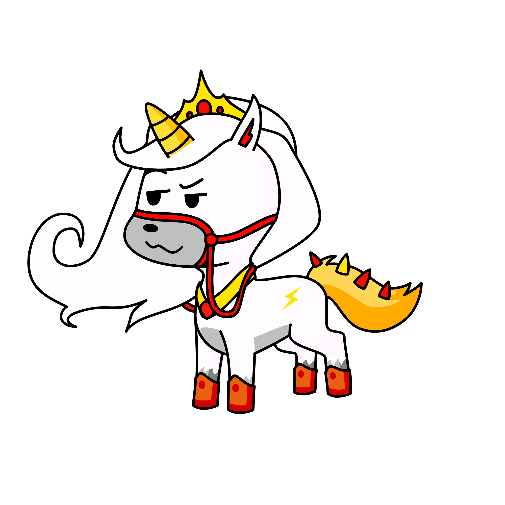 Kittenn si fuera un unicornio, the unicorn