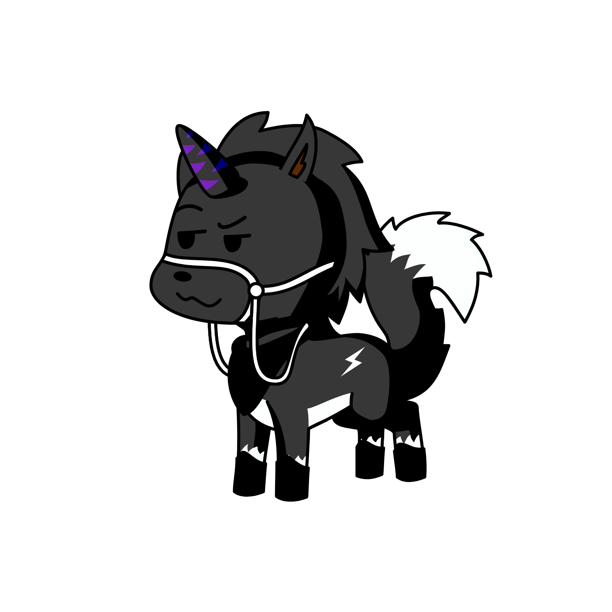 Mordecai si fuera uni , the unicorn