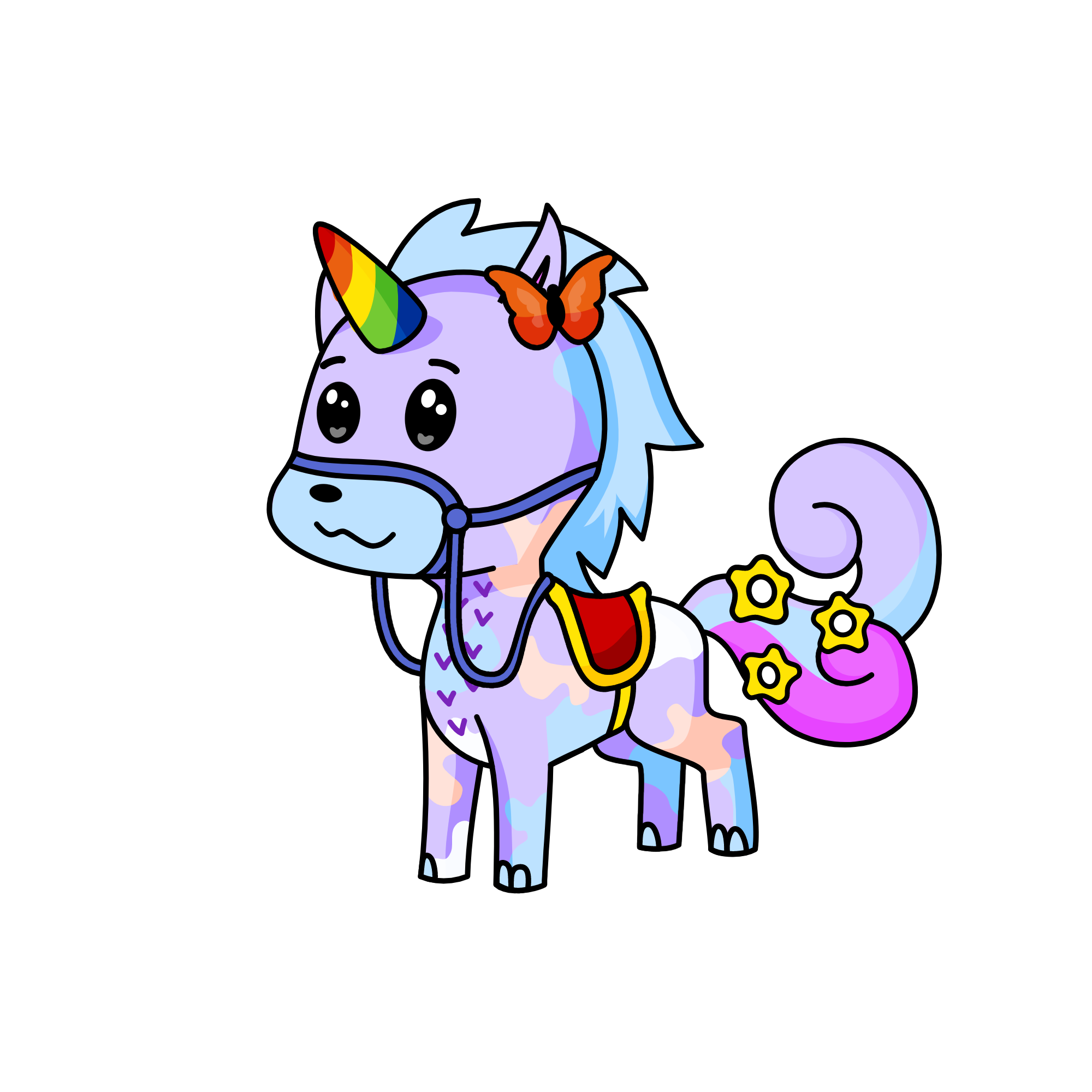 SparkleBunny, the unicorn