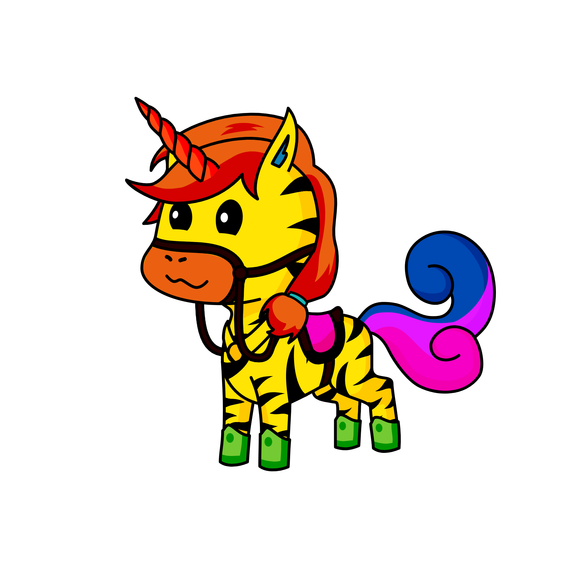 Rambow, the unicorn