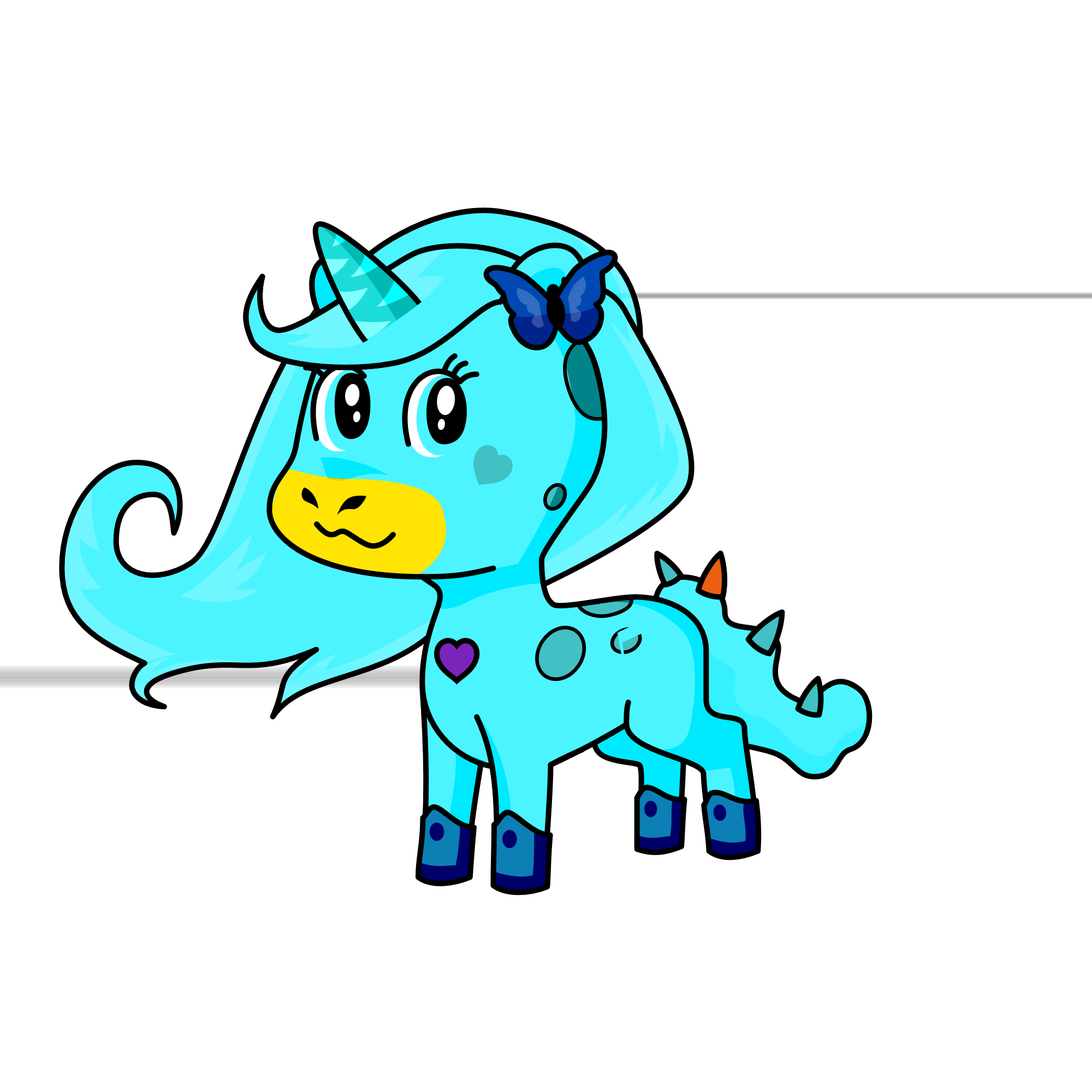 jj, the unicorn