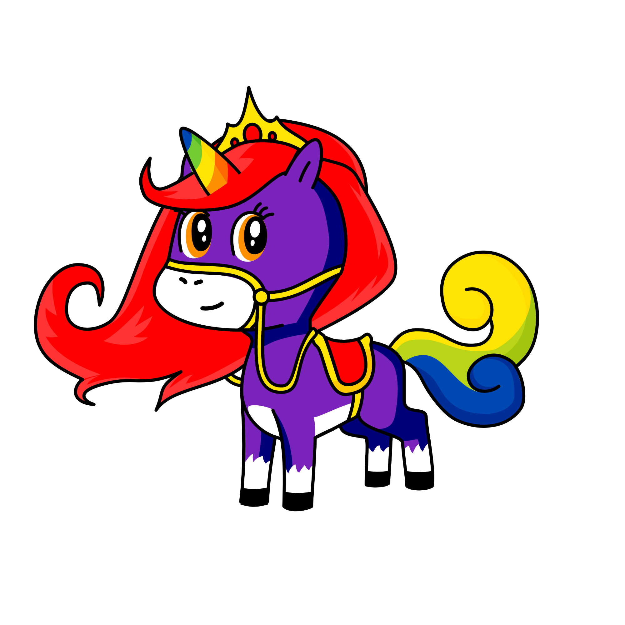 Alitzel Padilla Losoya´s Unicorn Named Rainboom, the unicorn