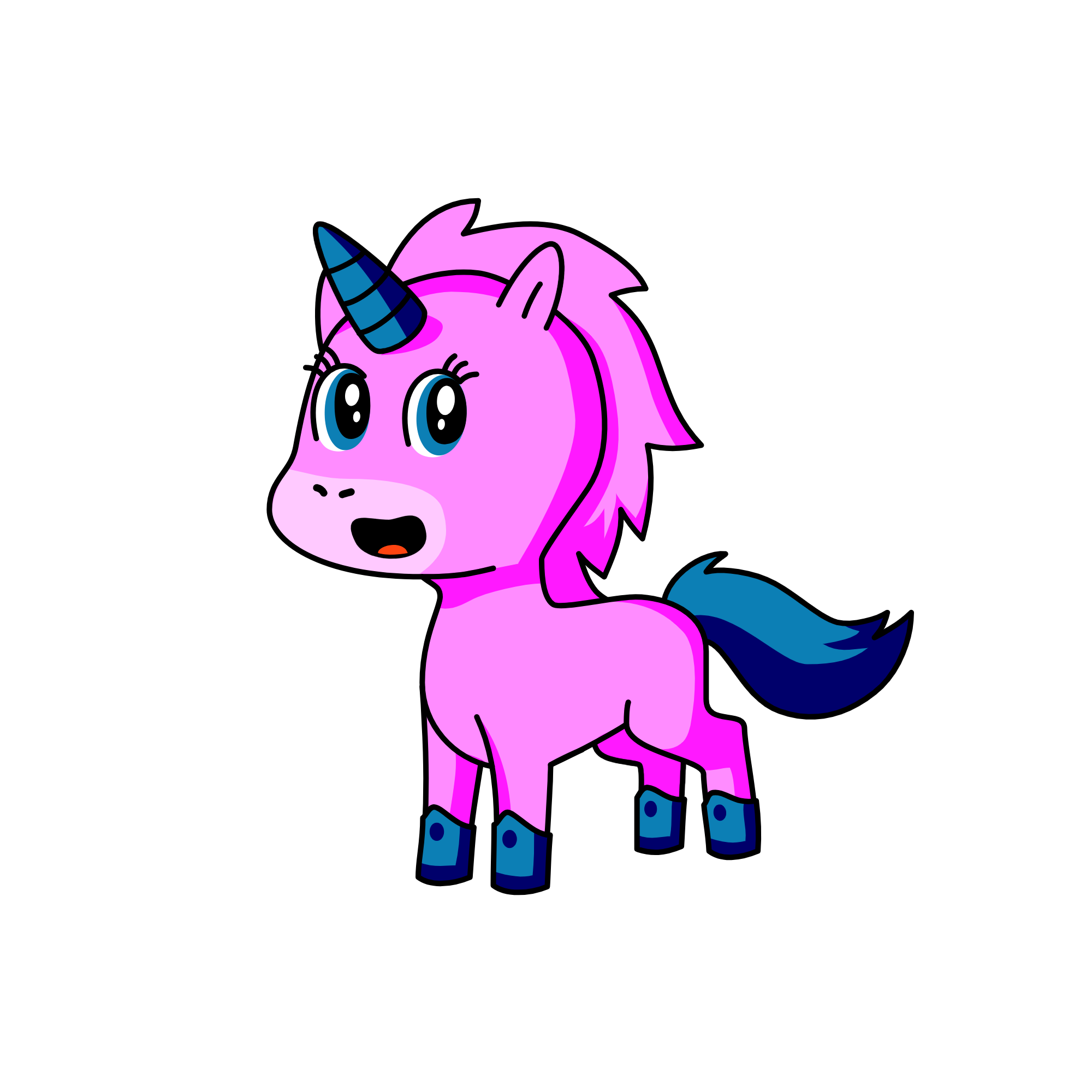 Unikitty, the unicorn