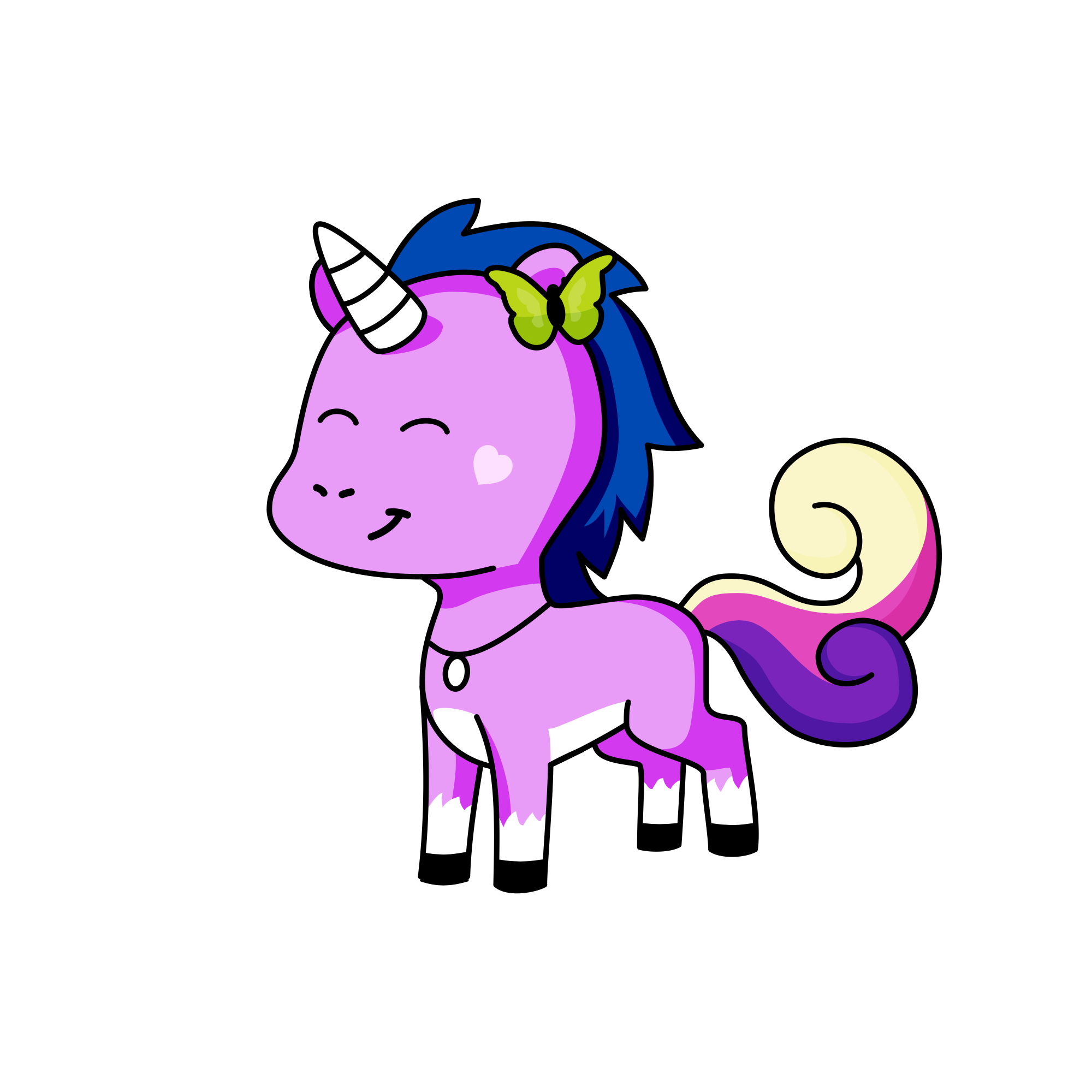 Creamcake, the unicorn