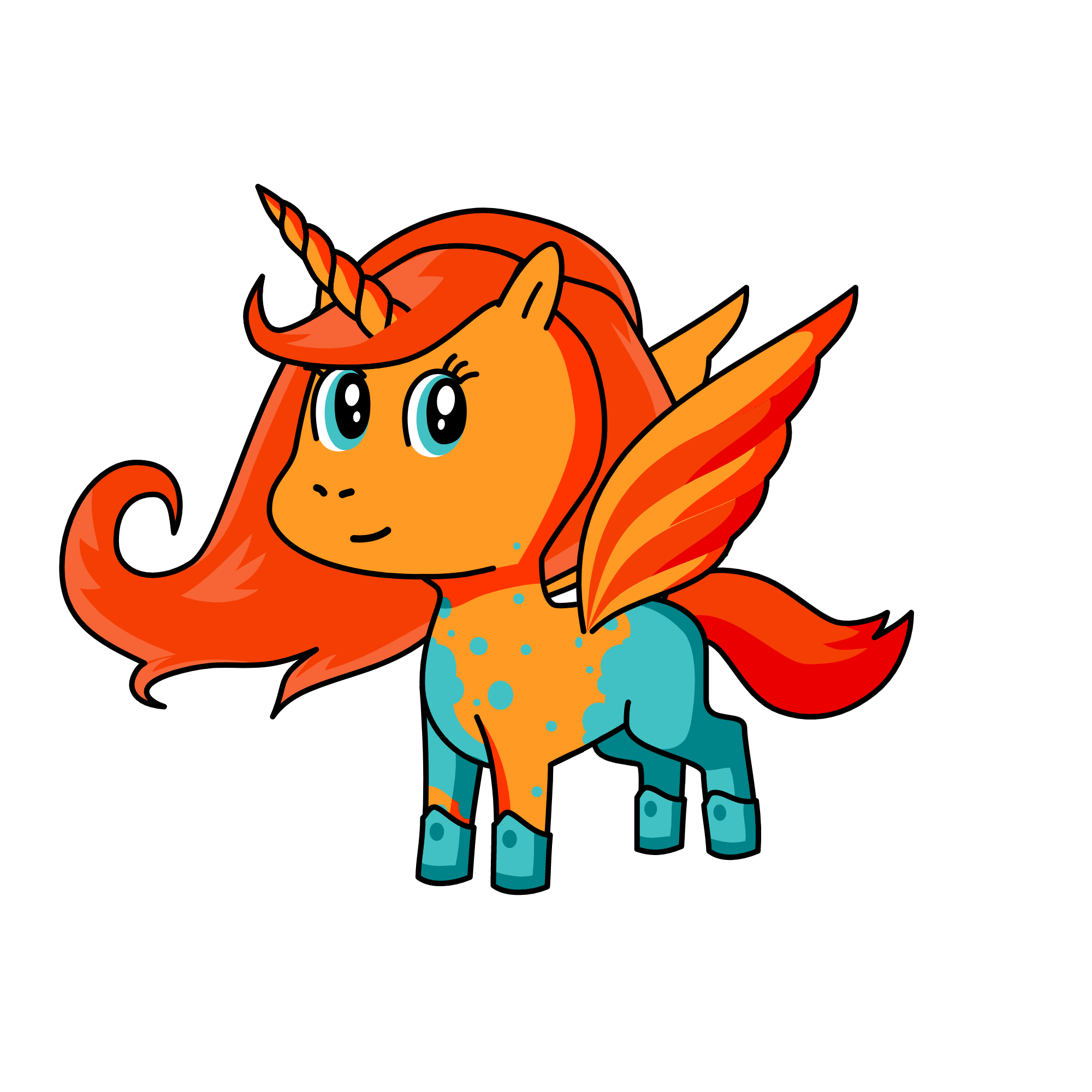 melody, the unicorn