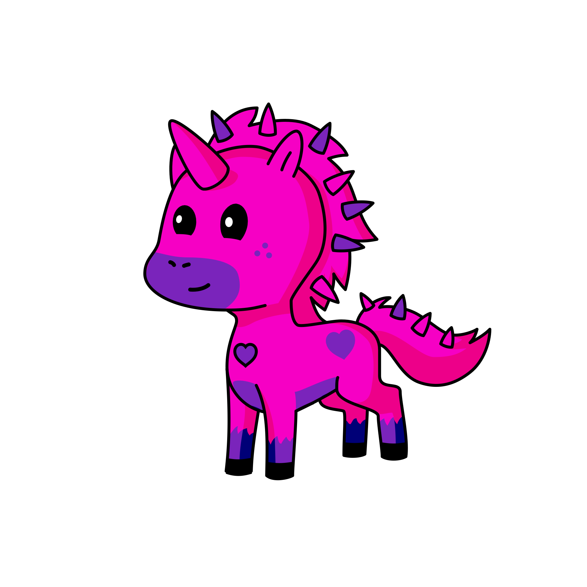 Sky, the unicorn