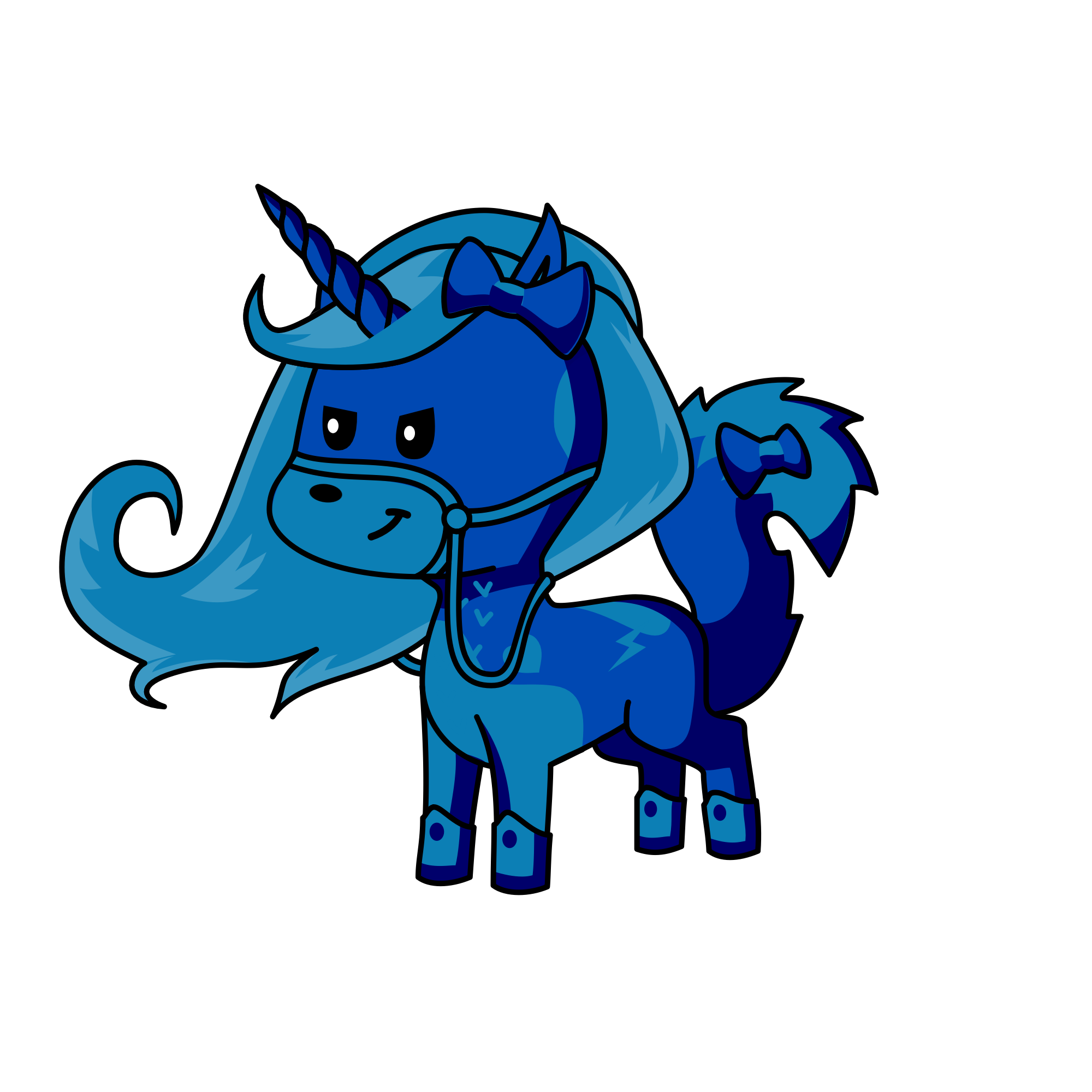 Over the Moon, the unicorn